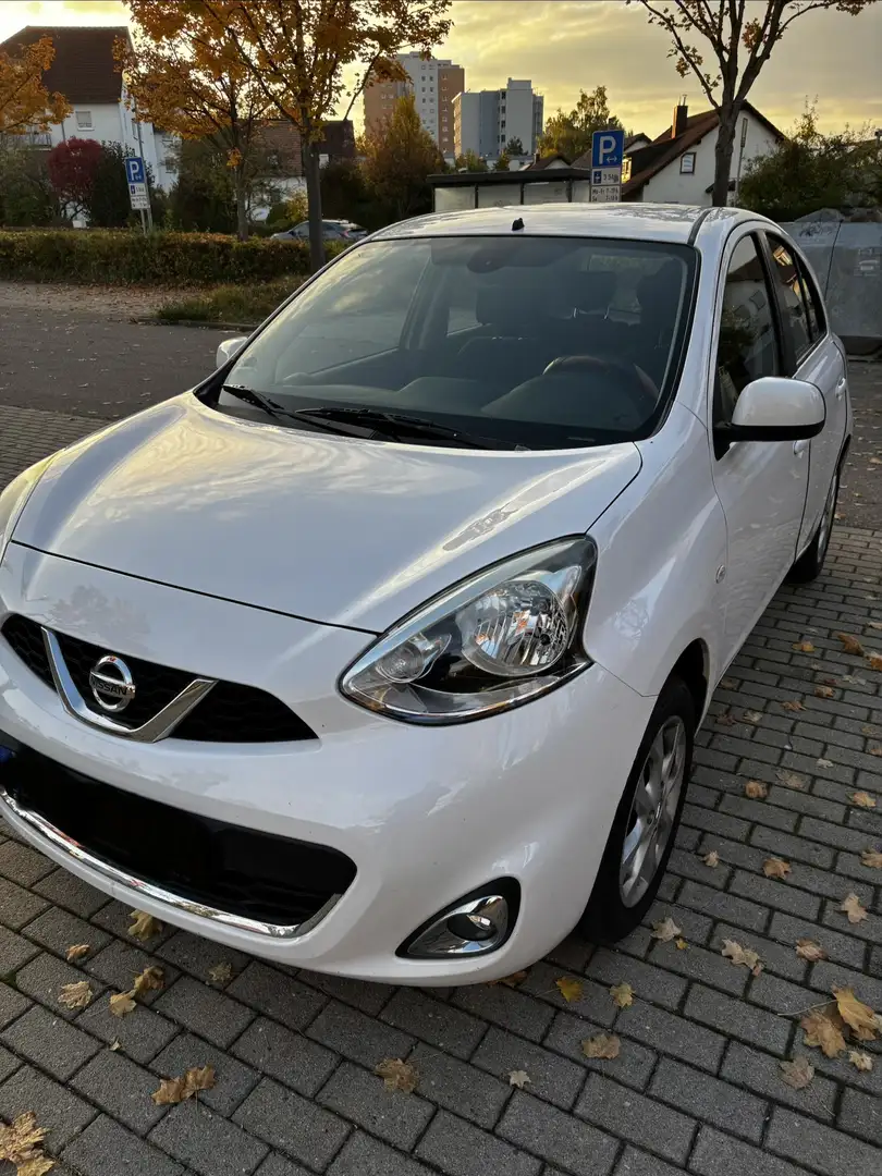 Nissan Micra 1.2 CVT Acenta Weiß - 1