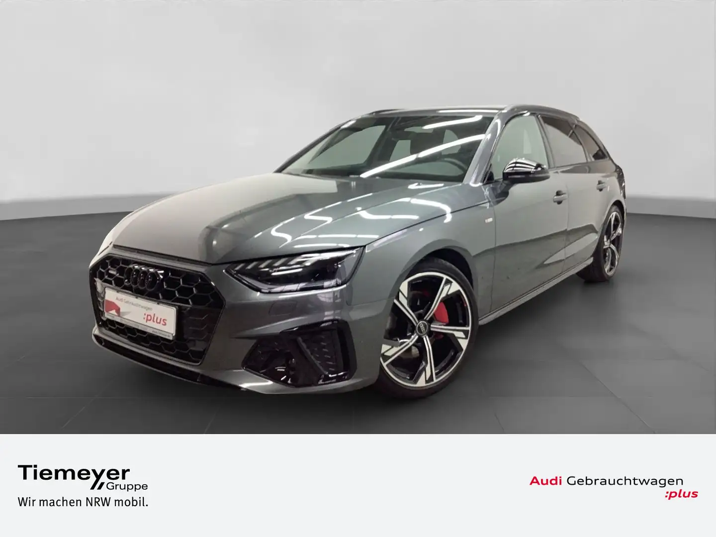 Audi A4 40 TFSI Q 2x S LINE MATRIX OPS+ AHK LM1 Grau - 1