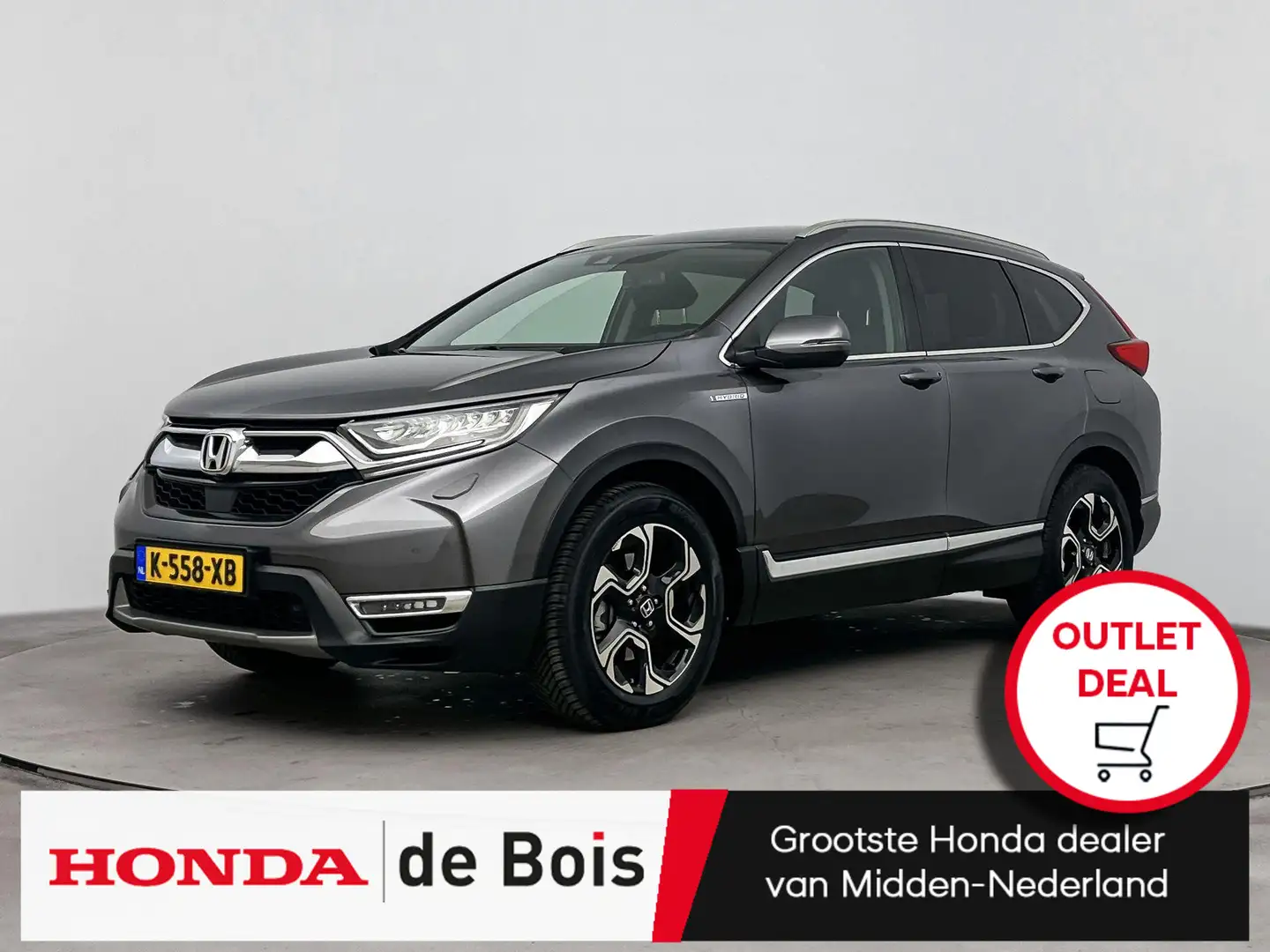 Honda CR-V 2.0 Hybrid Lifestyle | OKTOBERDEAL!!! | 1e Eig. | Grijs - 1