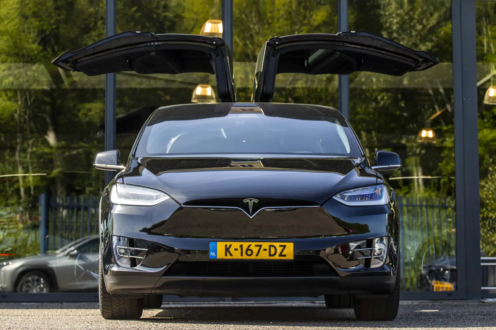 Tesla Model X Long Range Fekete - 2