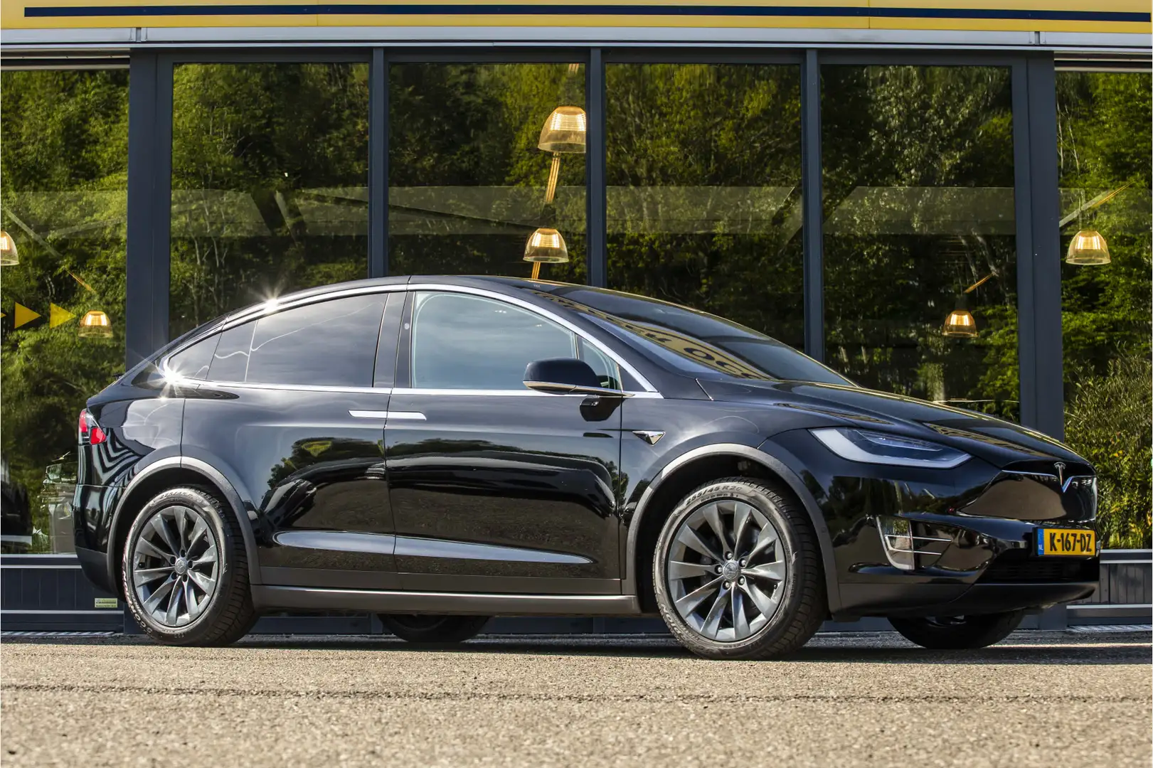 Tesla Model X Long Range Fekete - 1
