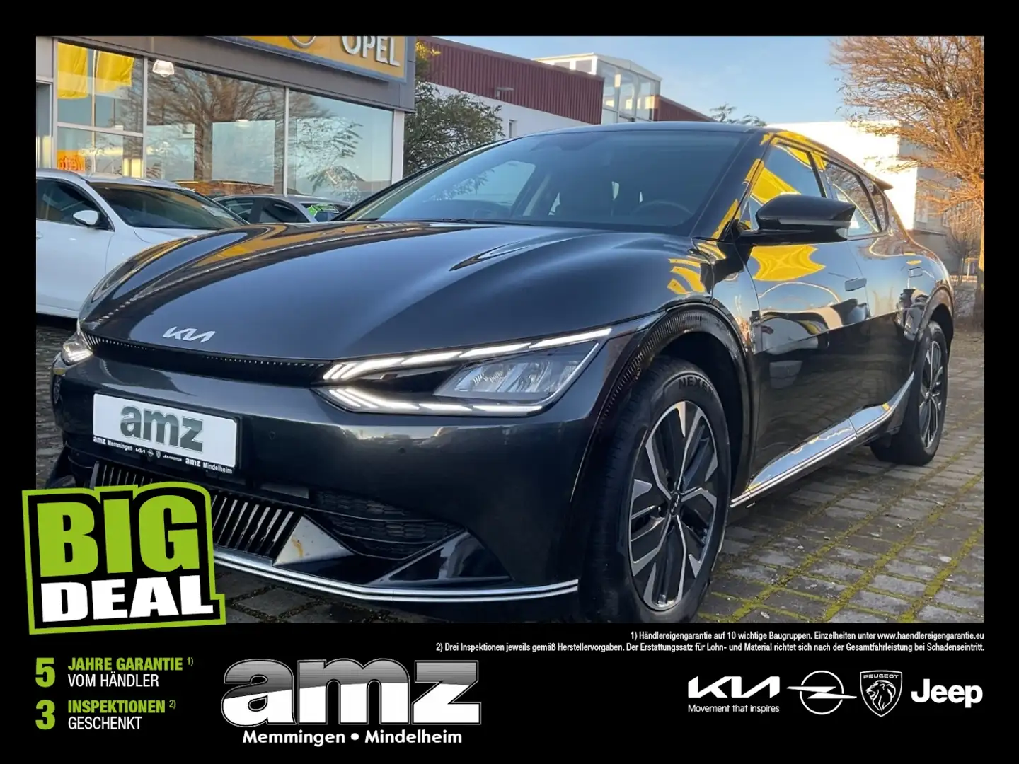 Kia EV6 77,4 kWh *wenigKilometer*Wärmepumpe*V2L Grau - 1