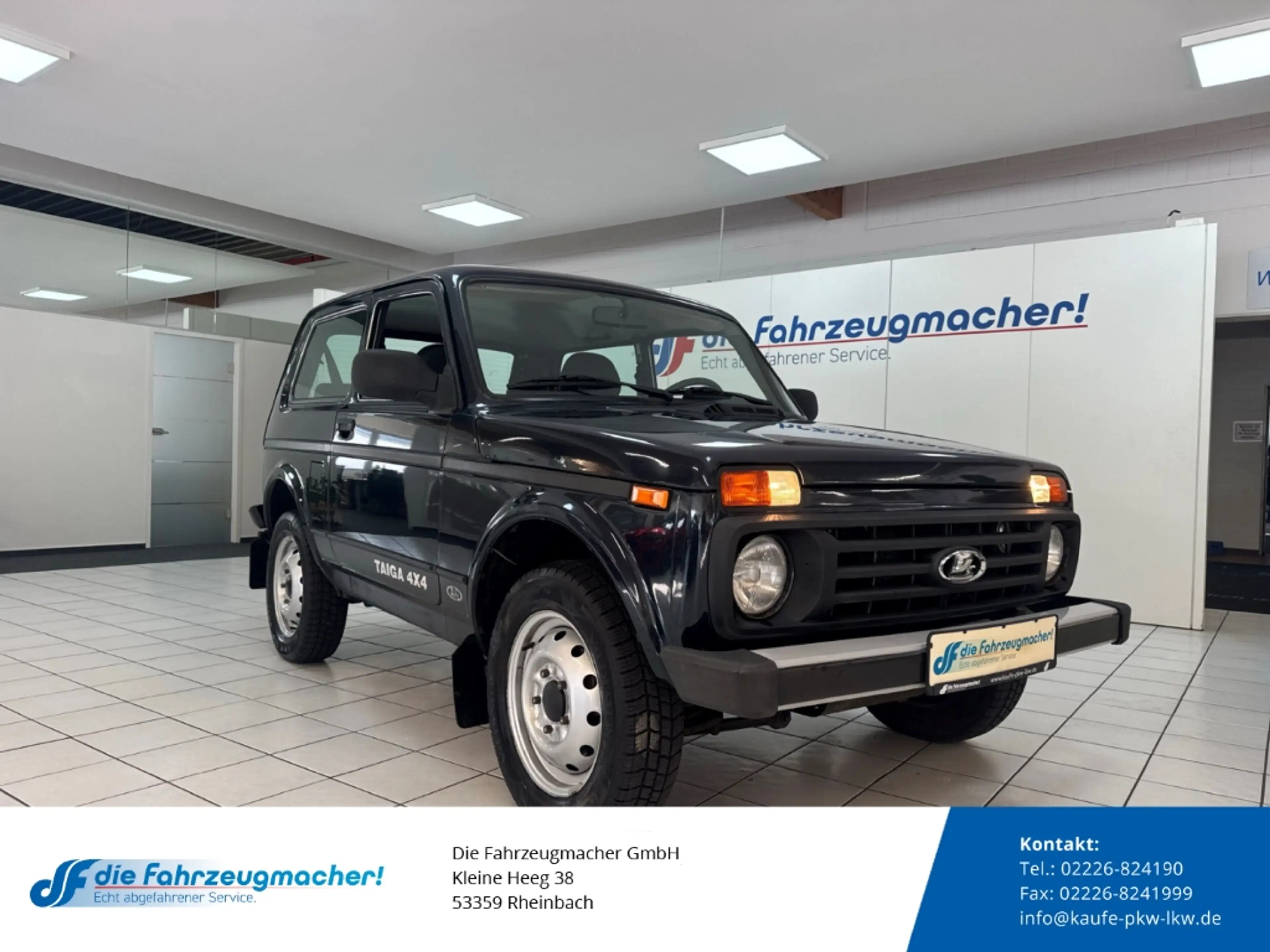 Lada Taiga 4x4 GA Privacyverglasung teilb.Rücksb eFH Tagfahrl