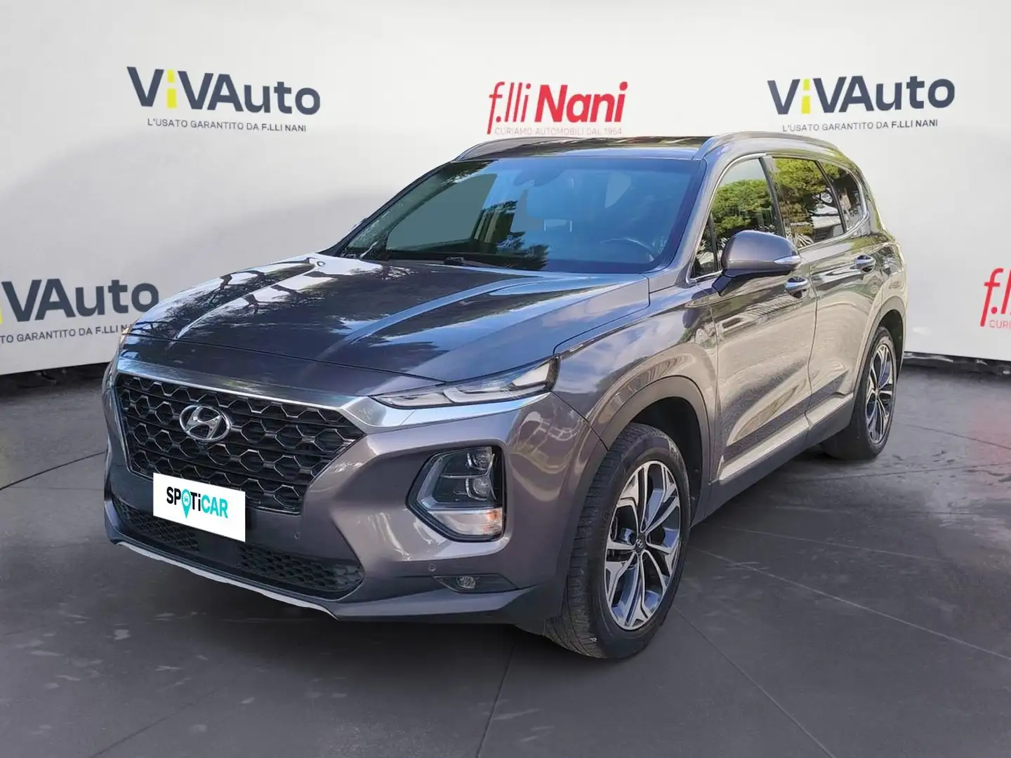 Hyundai SANTA FE Santa Fe 2.2 CRDi 4WD A/T Excellence Grijs - 1