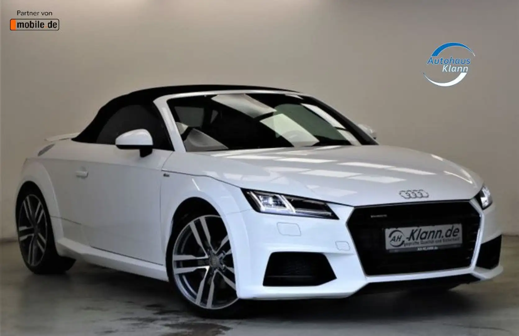 Audi TT 2.0TFSI 230PS Roadster Quattro S-Line Virtual Weiß - 1