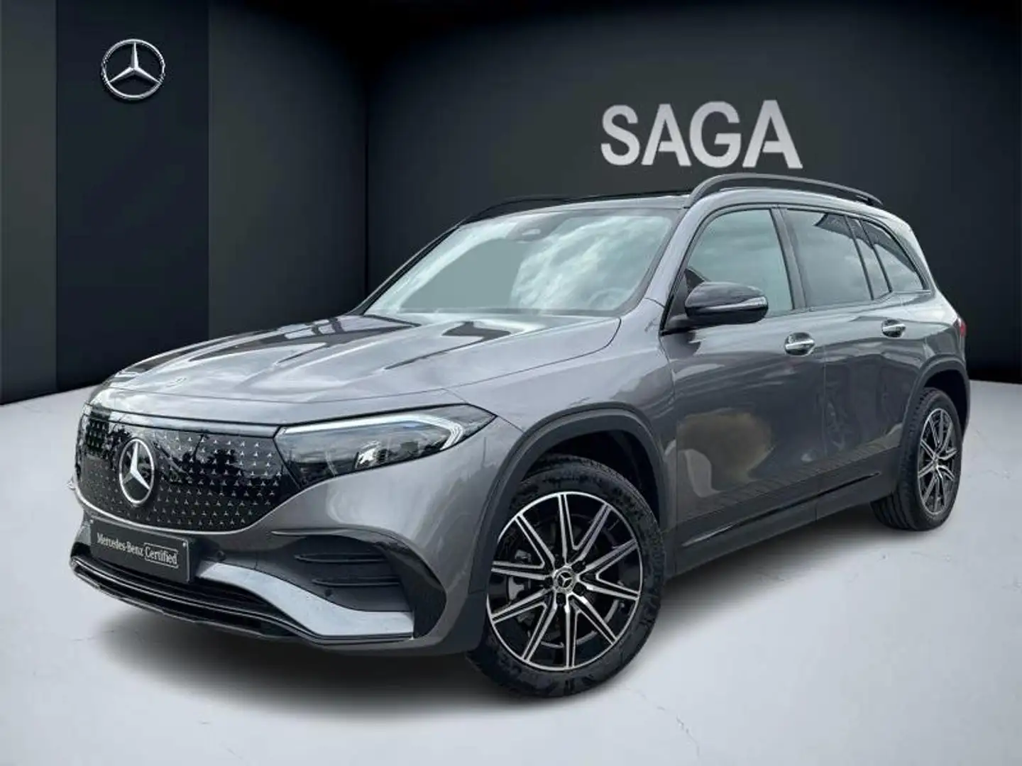 Mercedes-Benz EQB 300 300 4MATIC AMG LINE 7 places - 5 ans GARANTIE Gris - 1