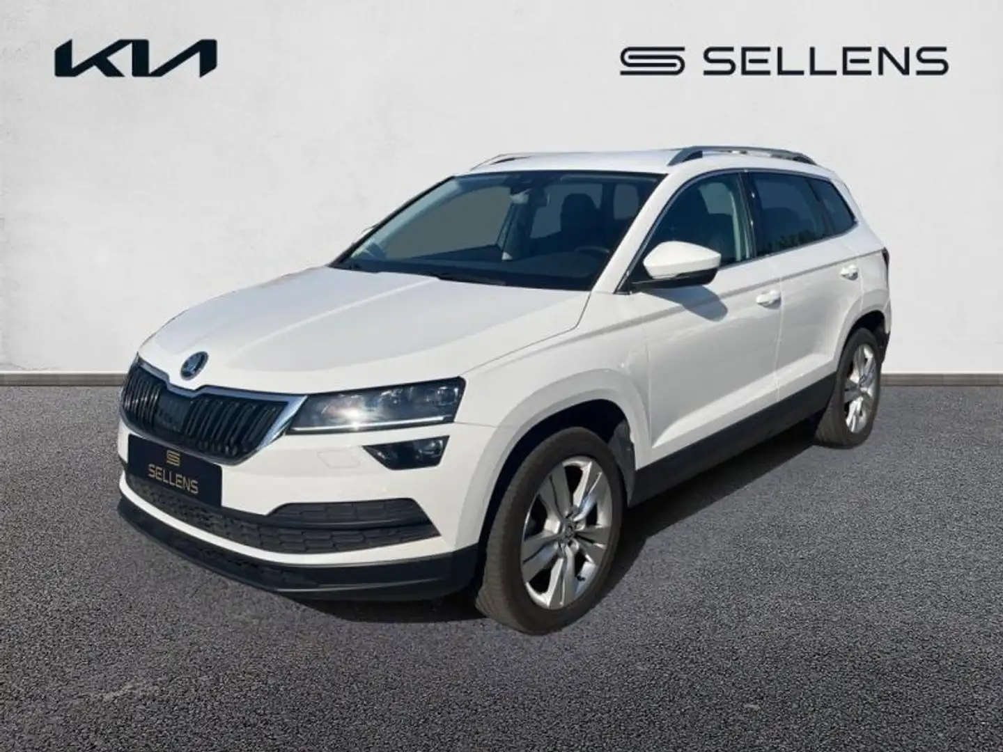 Skoda Karoq 1.6 TDI 116ch SCR Style DSG Euro6d-T Blanc - 1