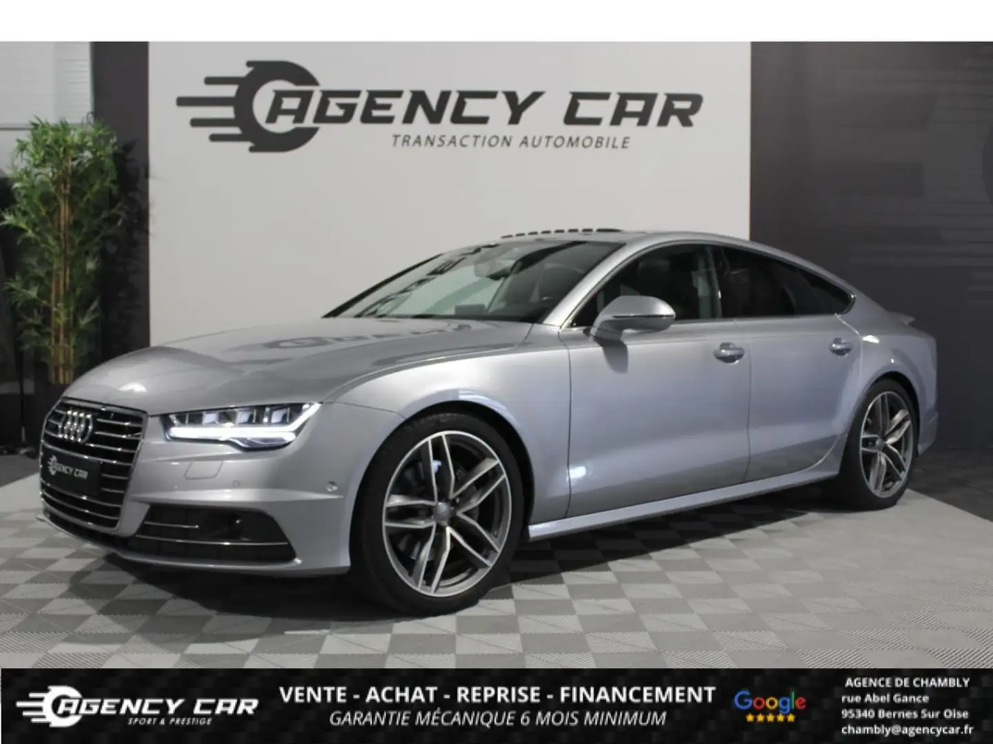 Audi A7 Quattro Avus 3.0 V6 TDI 272CH BV S-Tronic Gris - 1