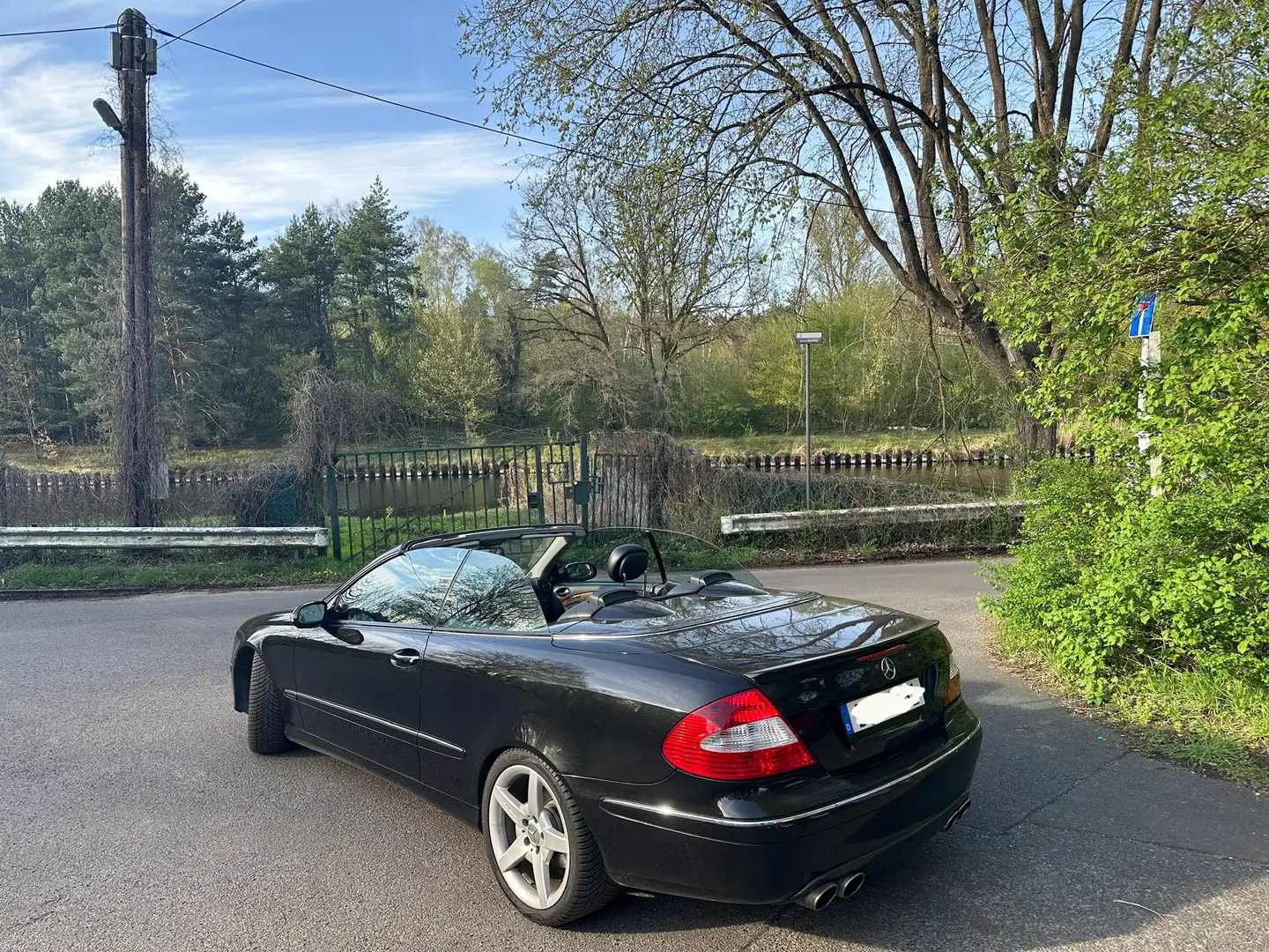 Mercedes-Benz CLK 500 Cabrio 7G-TRONIC Elegance Sitzklima MOPF Schwarz - 2