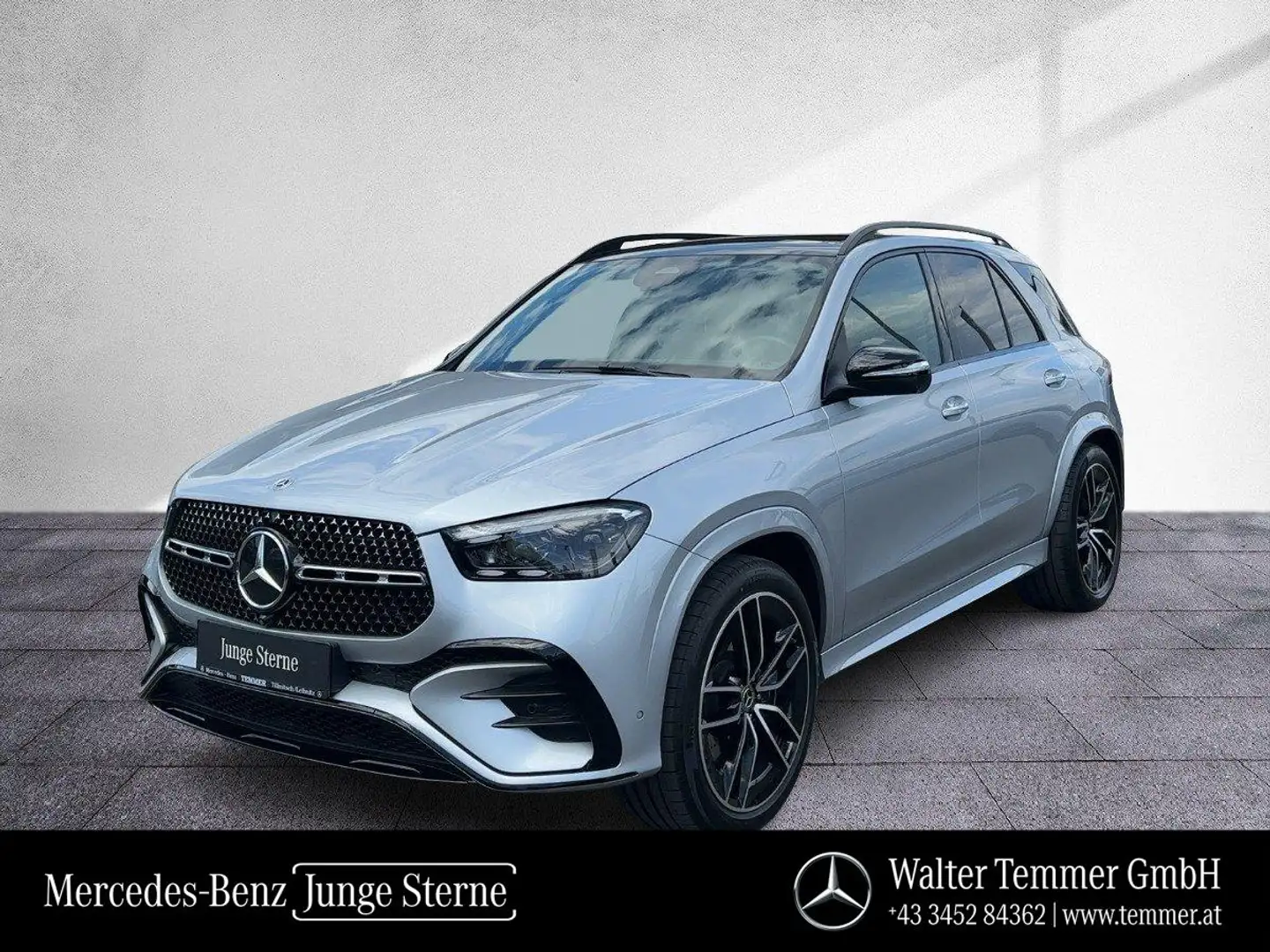 Mercedes-Benz GLE 450 d 4M AMG-Line NP: 148.683 PREM+ AIR STHZG Silber - 1