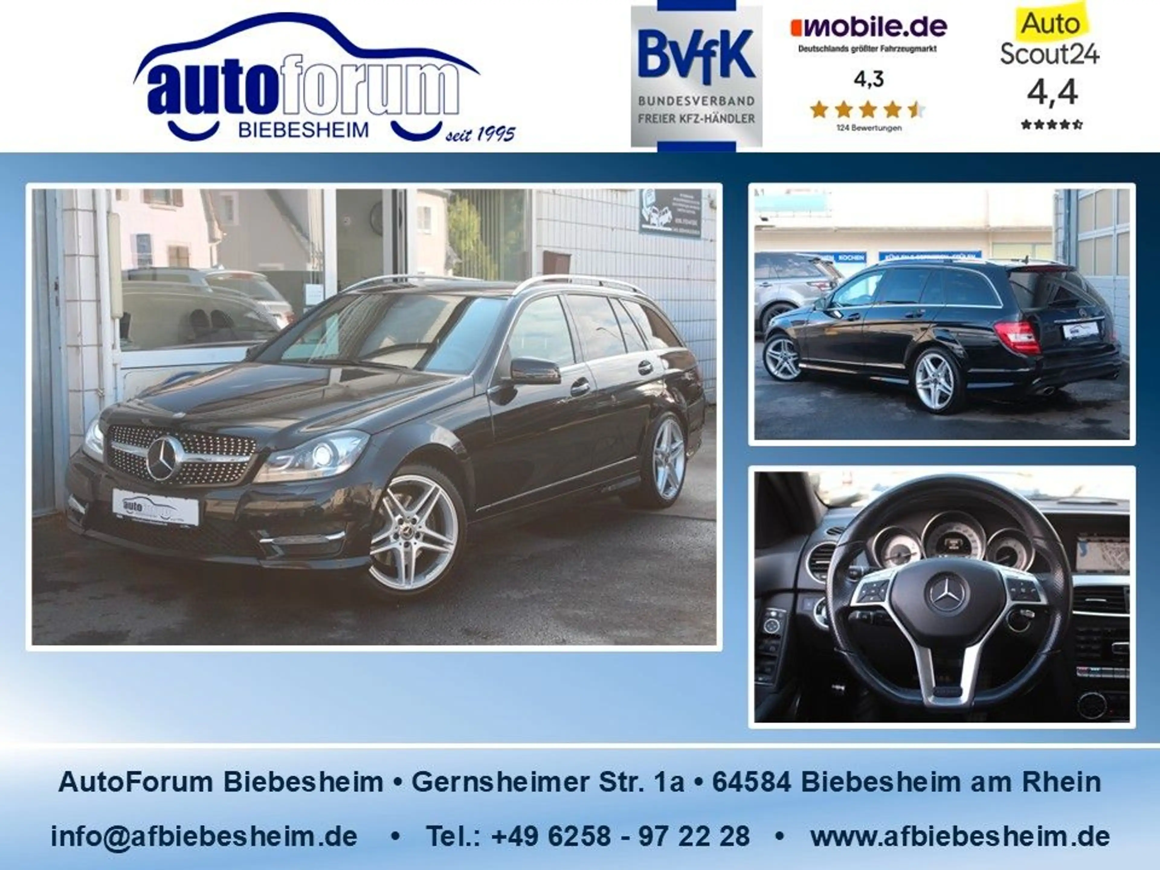 Mercedes-Benz C 350 T CGI AMG-Line*Bi-Xenon*S-Dach*Distronic