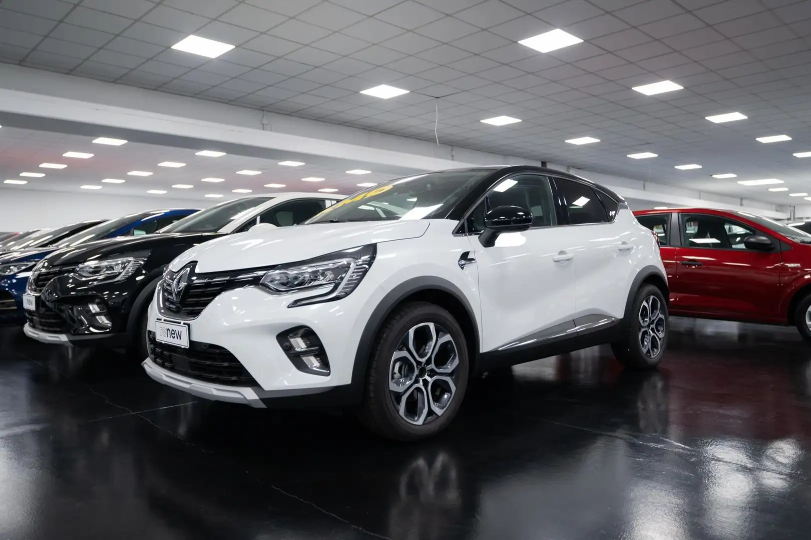 Renault Captur Hybrid E-Tech 145 CV Techno Blanc - 1