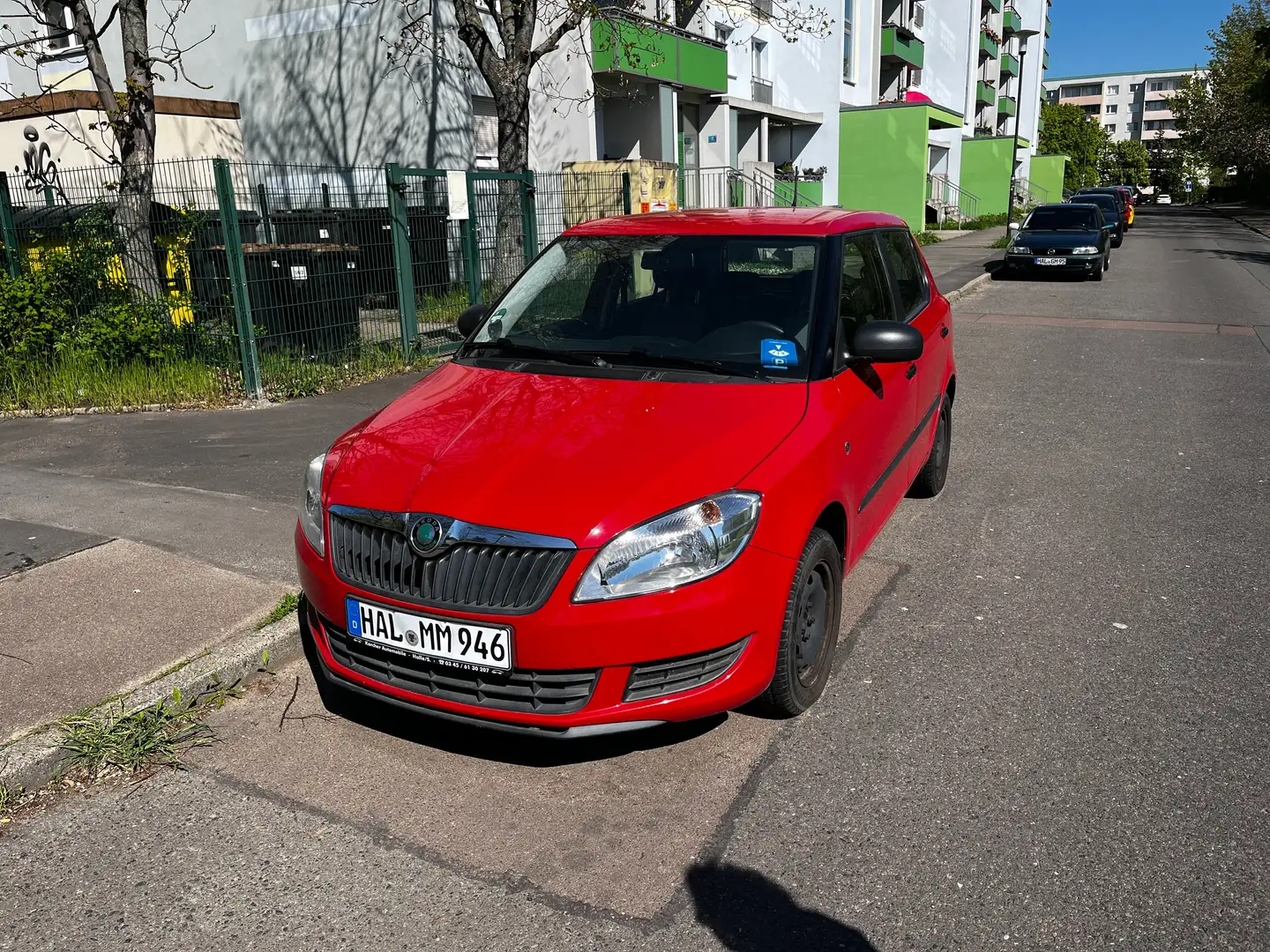 Skoda Fabia Fabia II Fließheck 1.2 HTP Classic Rot - 2