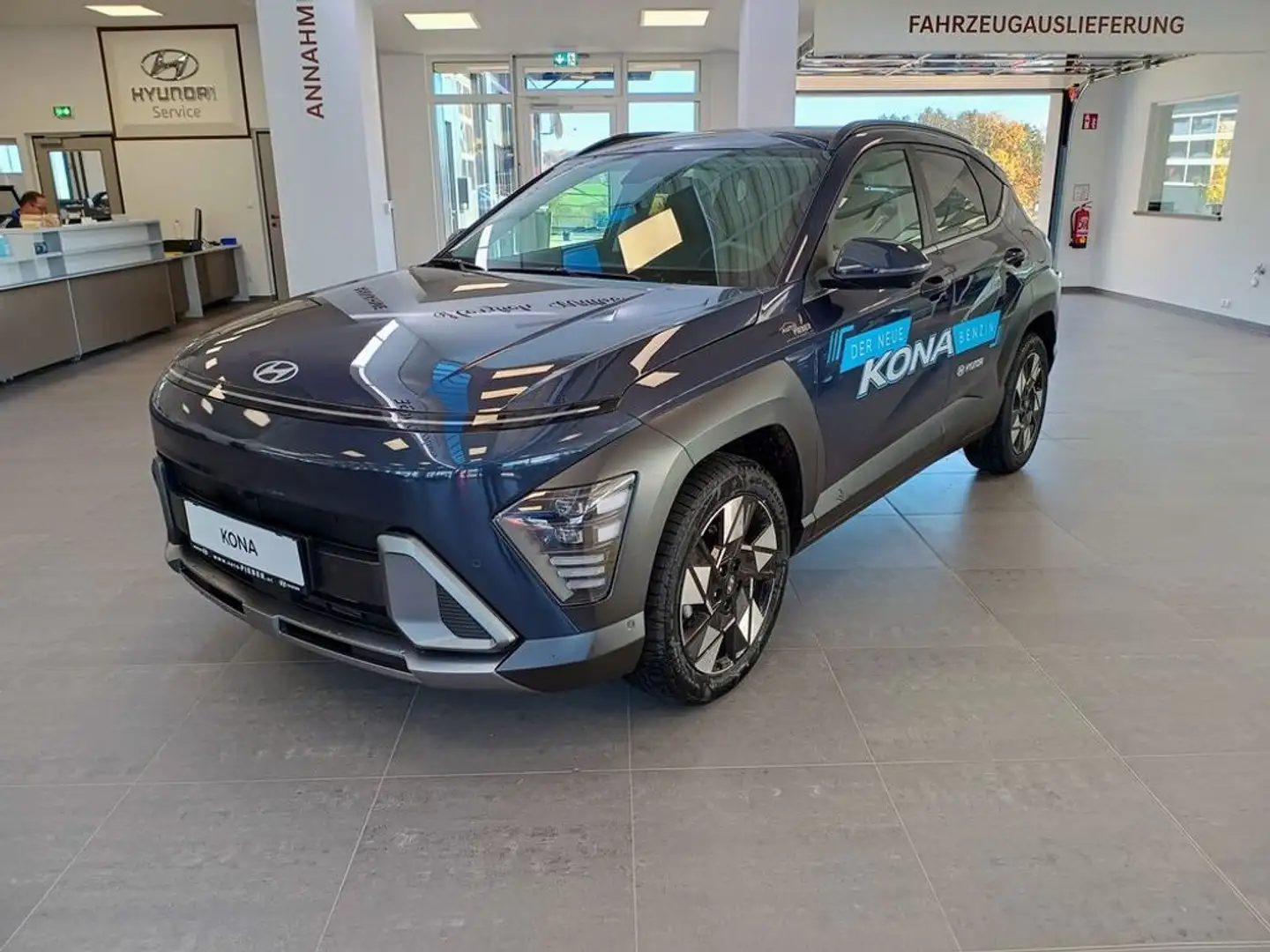 Hyundai KONA 1,0 T-GDI Prestige Line 2WD DCT *LED*ACC*RFK* Bleu - 2