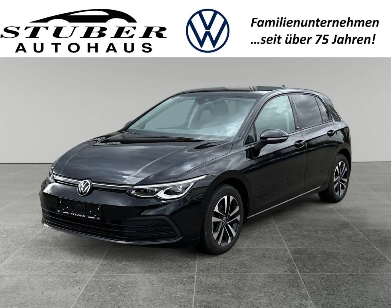 Volkswagen Golf 1.5 eTSI United DSG|AHK|NAVI|LED|AppConnect Schwarz - 1