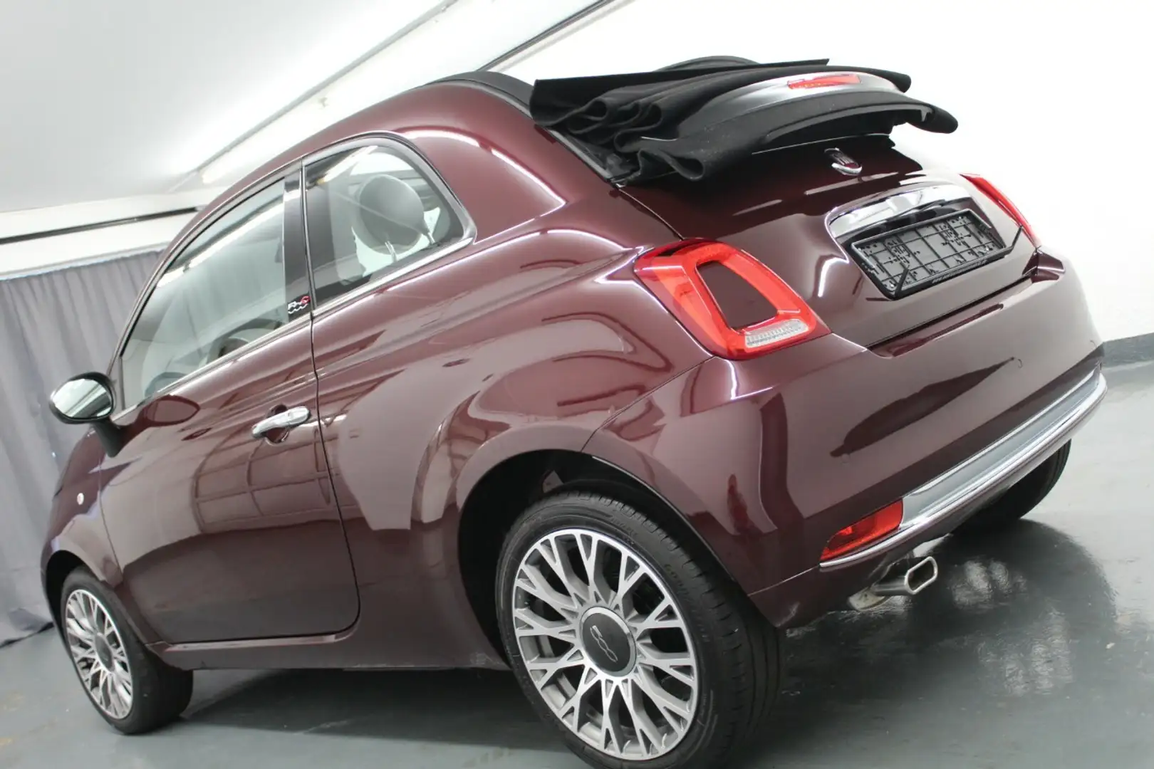 Fiat 500C 1.2 Star Dualogic Apple+Sitzheizung+PDC! Rot - 2