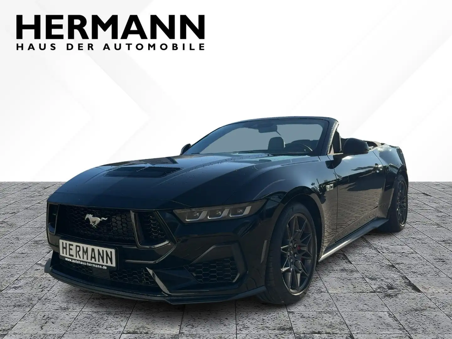 Ford Mustang 328 5.0 GT Convertible Ti-VCT V8 *LED*LM Nero - 1
