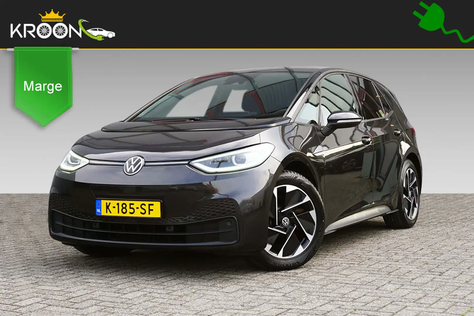 Volkswagen ID.3 Business 58kWh SOH 91% Leder LED Carplay Gris - 1