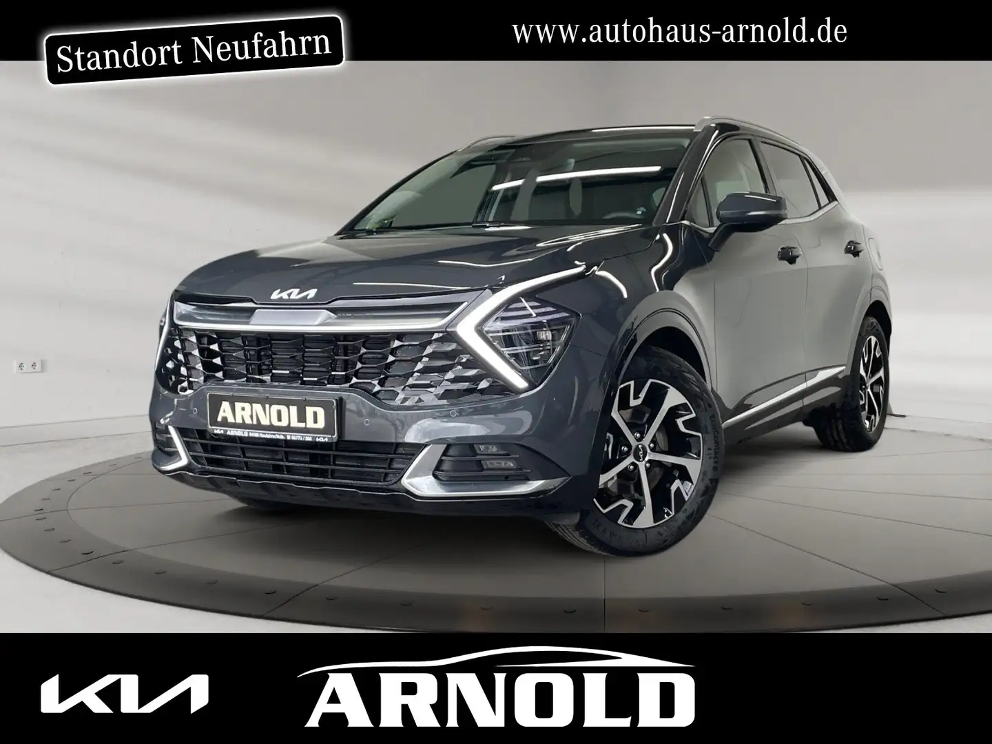 Kia Sportage Sportage 1.6D 48V AWD SPIRIT Navi LED el-Klappe Schwarz - 1