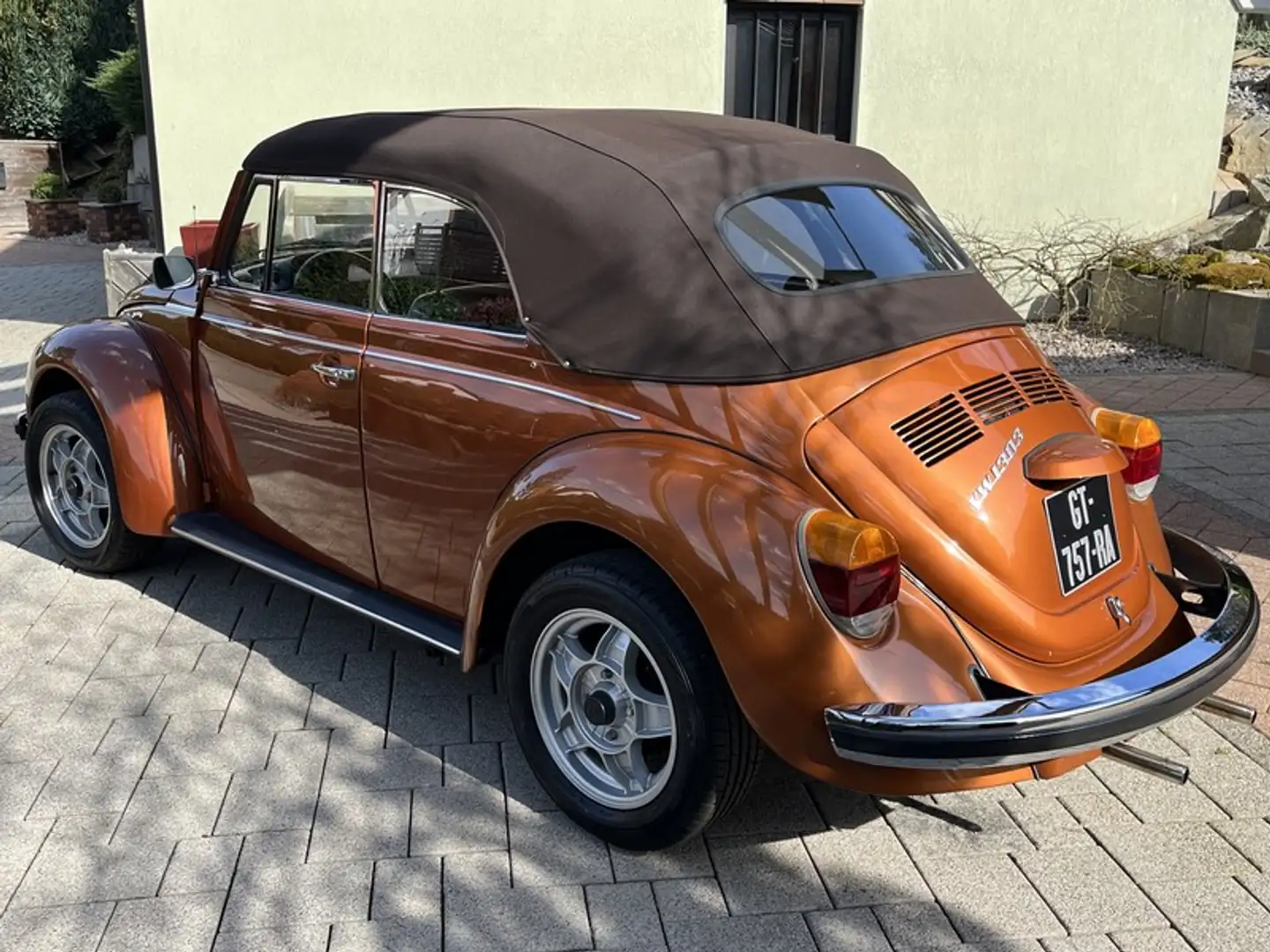 Volkswagen Coccinelle 1303 cabriolet CUIR Коричневый - 2