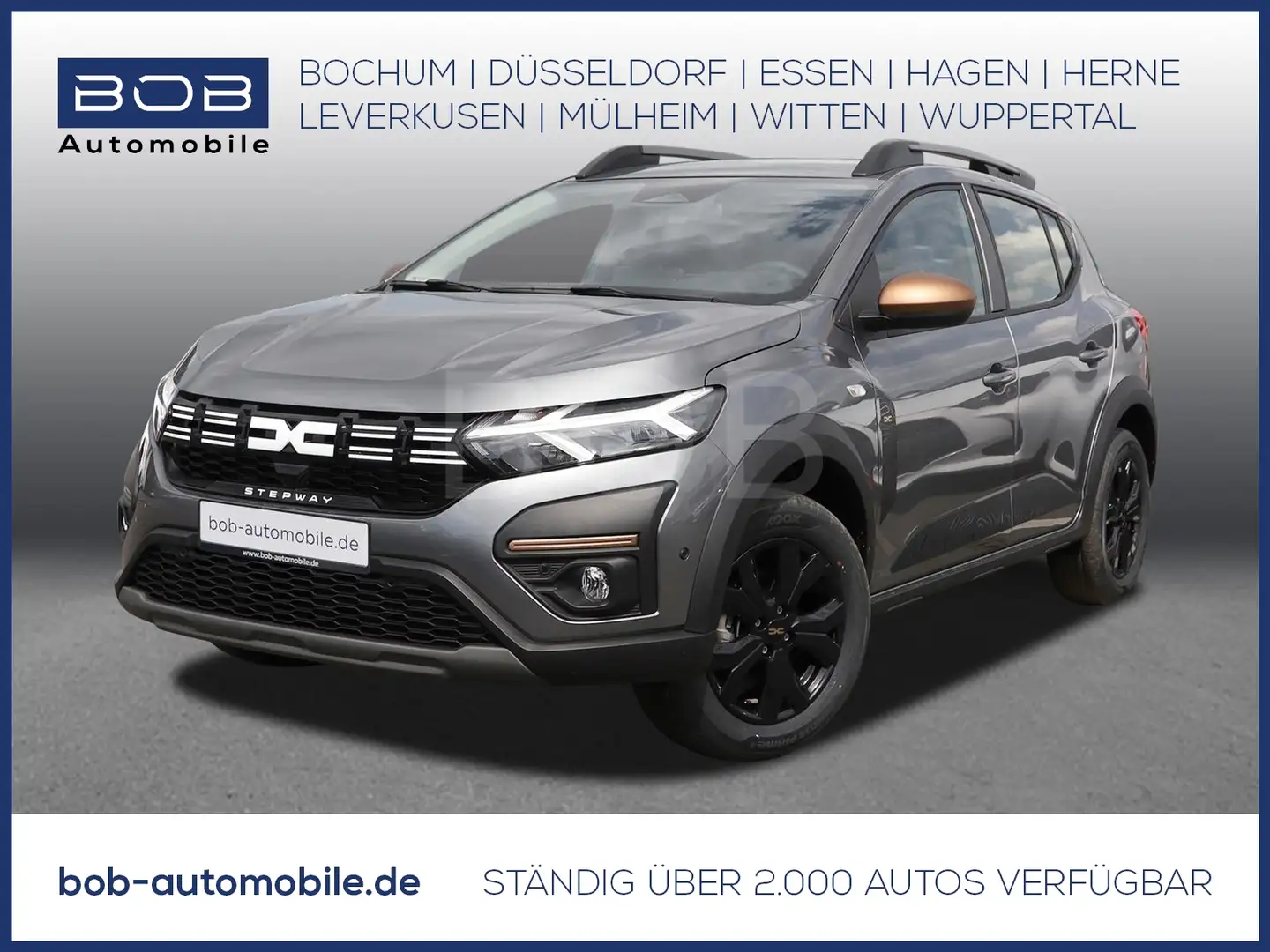 Dacia Sandero Stepway Extreme+ ECO-G 100 NAVI SHZ PDC Gris - 1