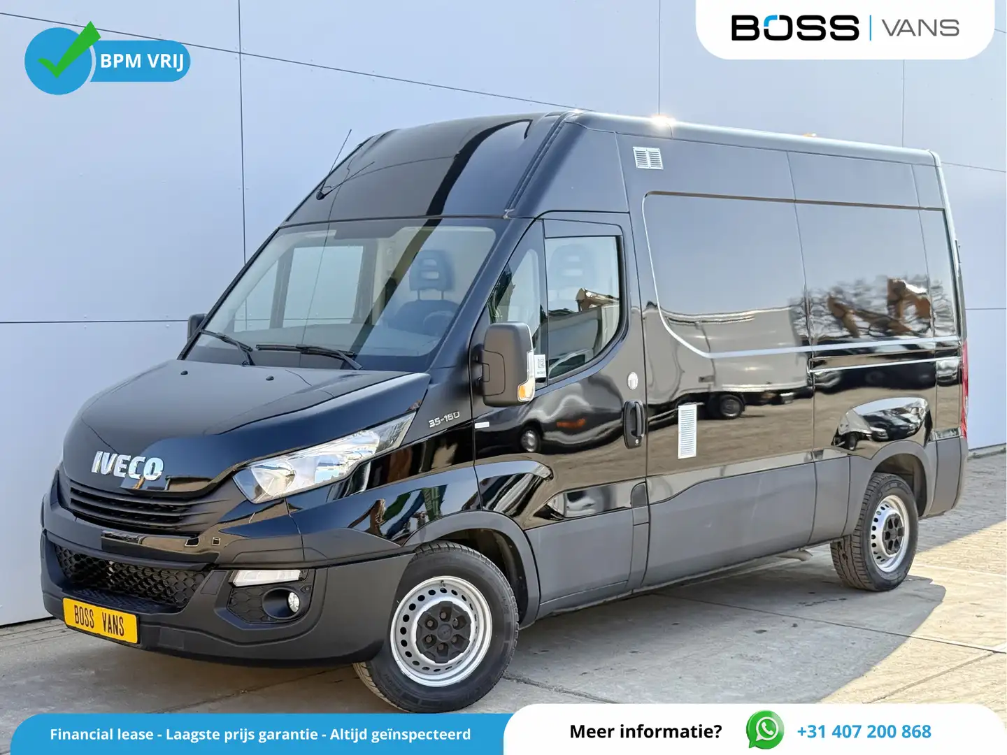 Iveco Daily 35S16 L2H2 Airco Cruise Control Camera 3.5t Trekha Noir - 1