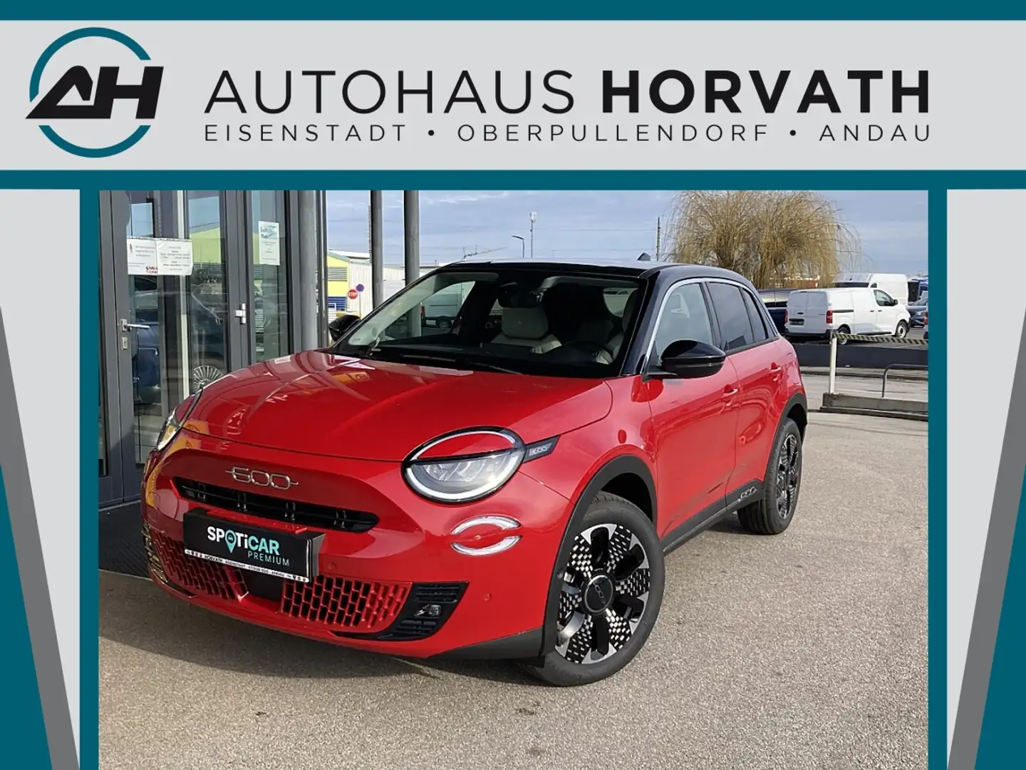 Fiat 600 Hybrid mHEV 110 6-Gang eDCT La Prima Rot - 1