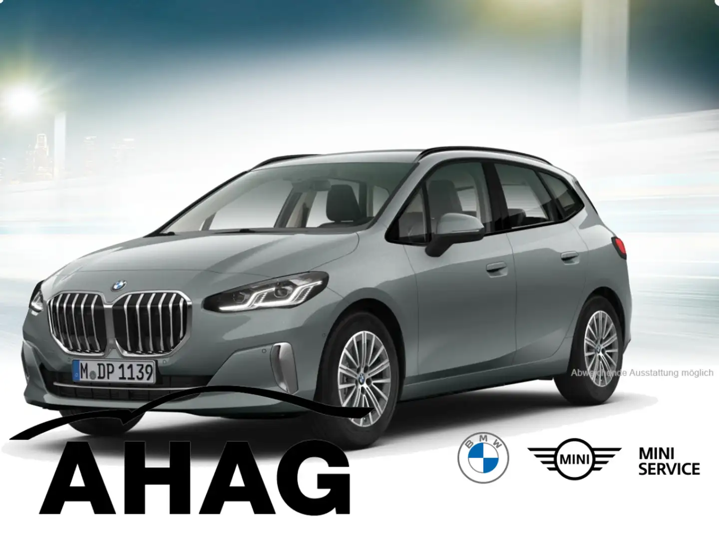 BMW 218 i Active Tourer Steptronic DCT Luxury Line Navi DS Grijs - 1