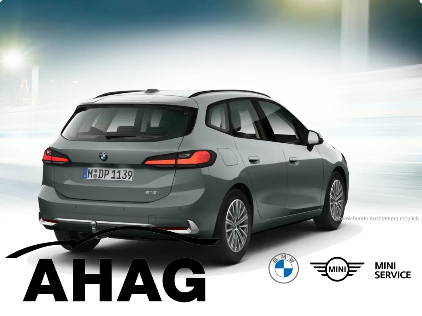BMW 218 i Active Tourer Steptronic DCT Luxury Line Navi DS Gris - 2