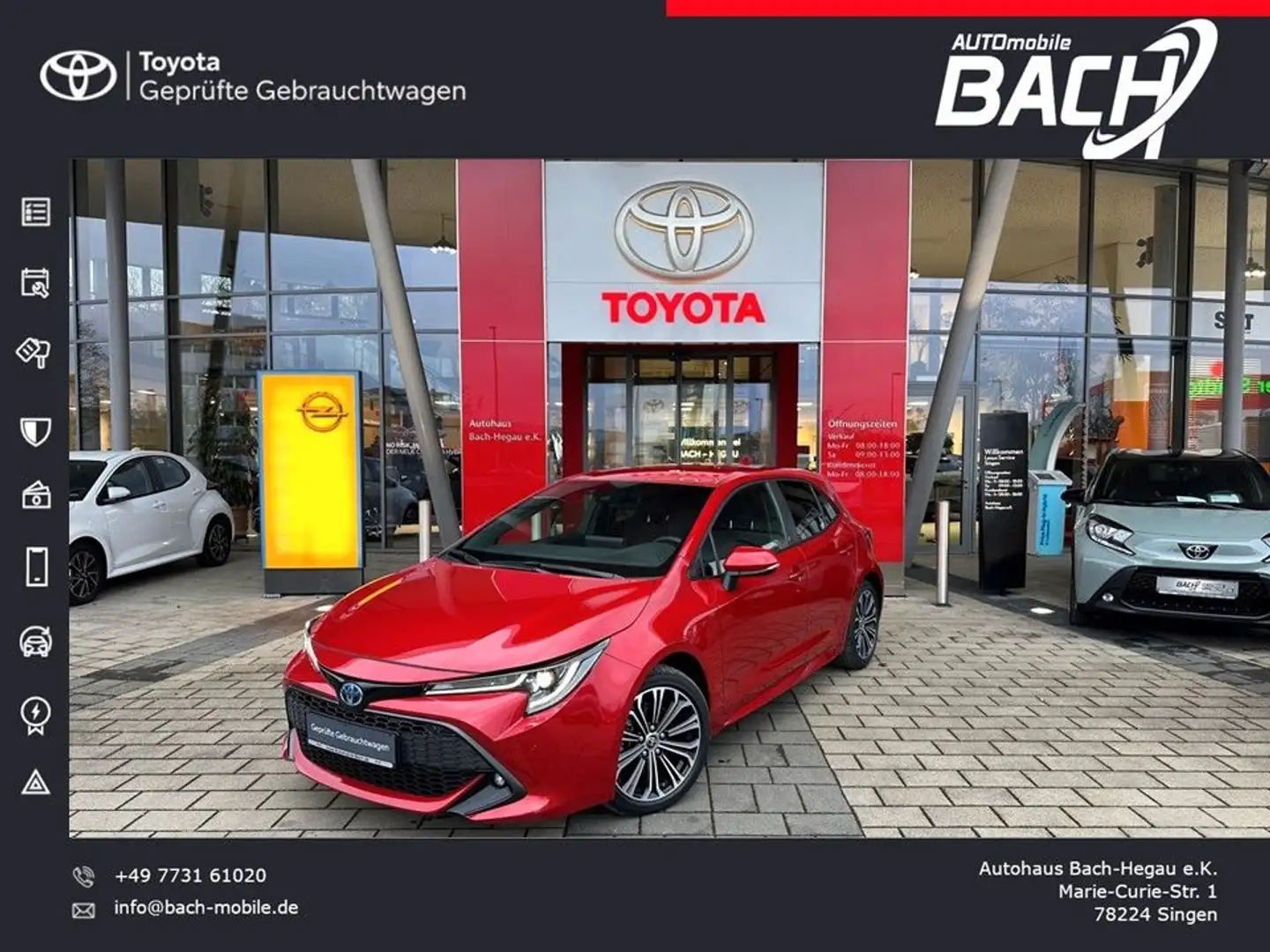 Toyota Corolla 2.0 Hybrid Team Deutschland Rosso - 1