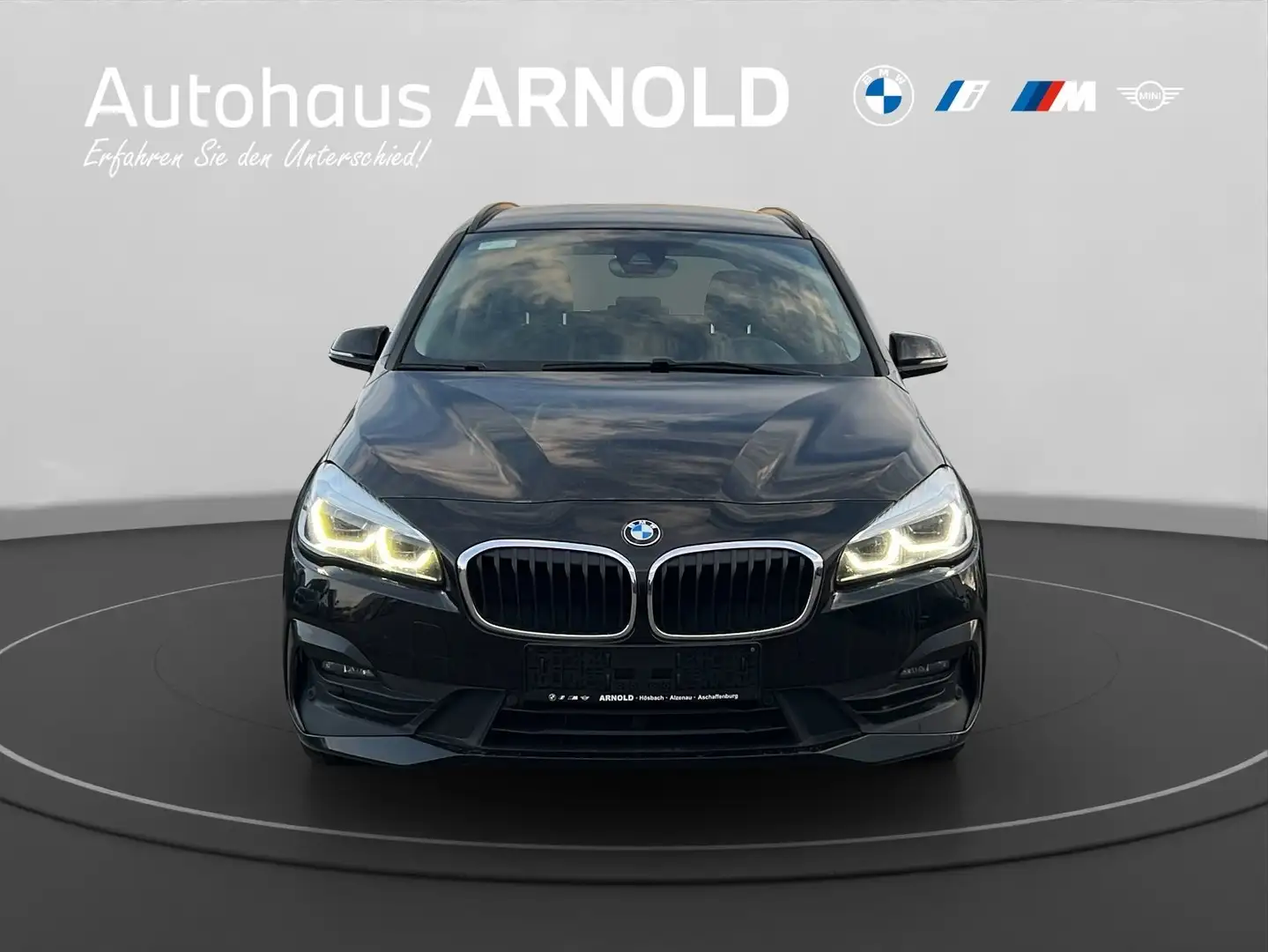 BMW 218 d Gran Tourer Advantage HiFi Navi Sitzhzg. Schwarz - 2