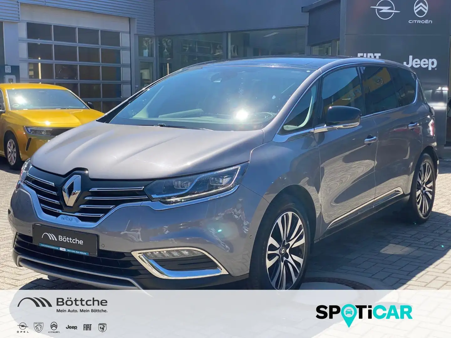Renault Espace 2.0/SHZ/RFK/Sitzbelüft./LEDER/PANO/Heckl. elektris Grau - 1