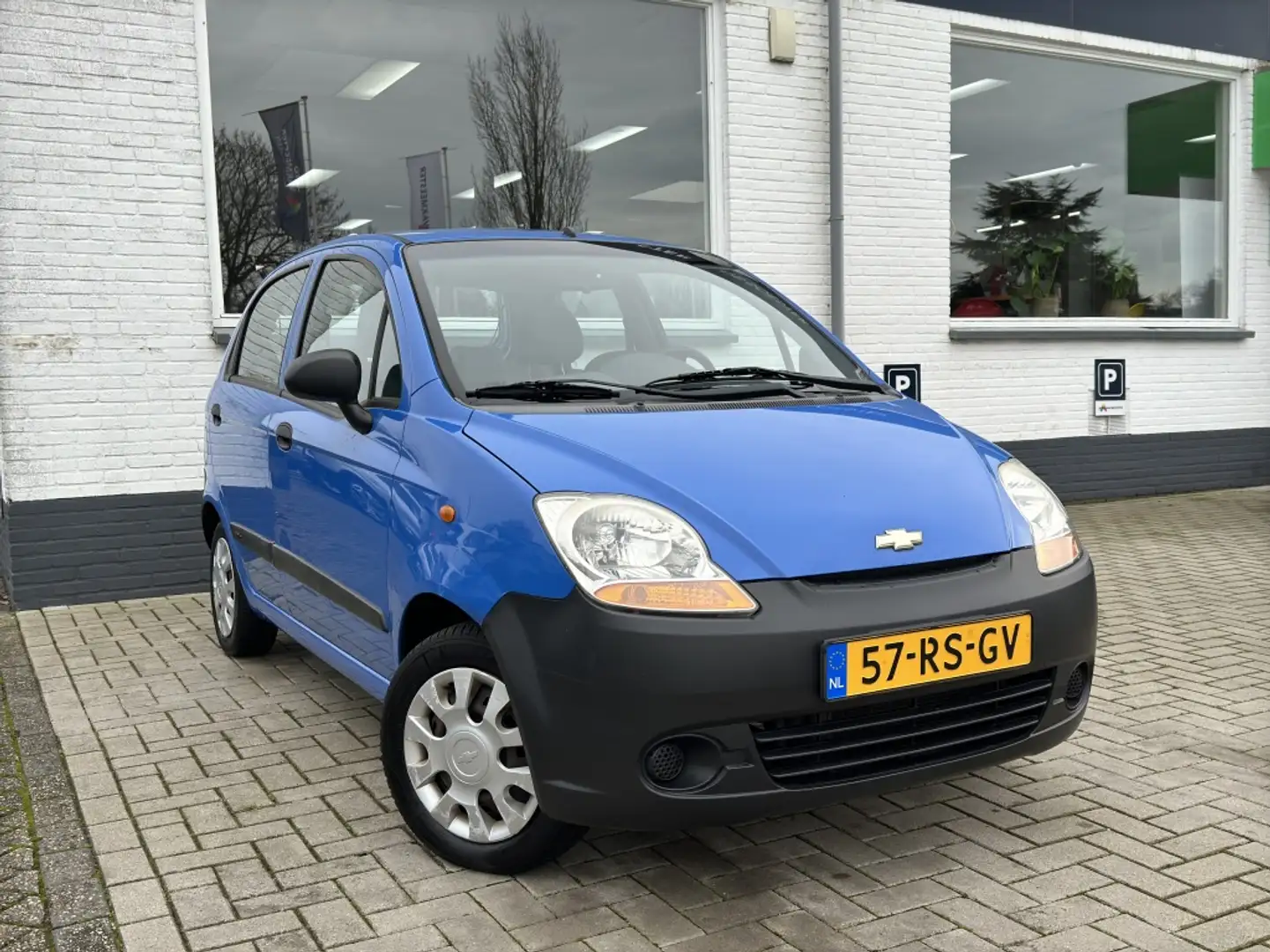 Chevrolet Matiz 0.8|STUURBEKRACHTIGING|NIEUW APK|SLECHTS 54.199KM| Albastru - 2