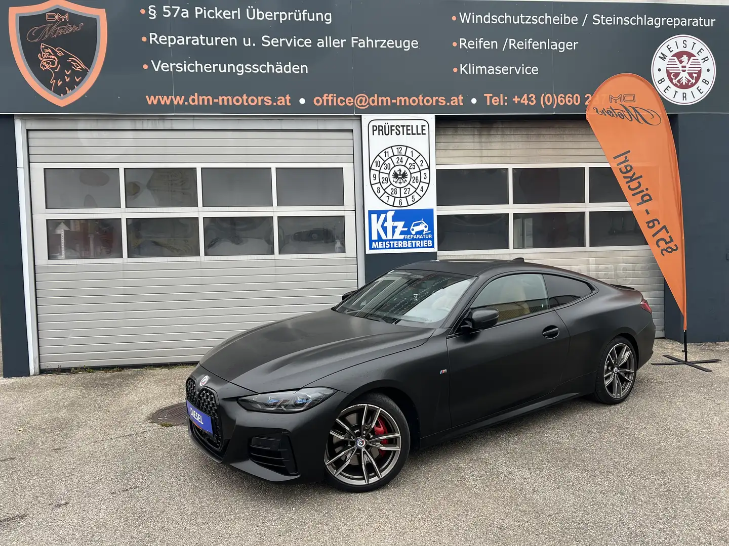 BMW 440 M440 d xDrive-M-SPORT-HEAD-UP-SCHIEBEDACH-Kamera Blau - 1