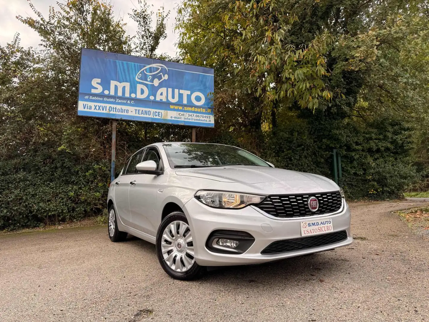 Fiat Tipo 1.3 Mjt 4 porte Easy Grigio - 1
