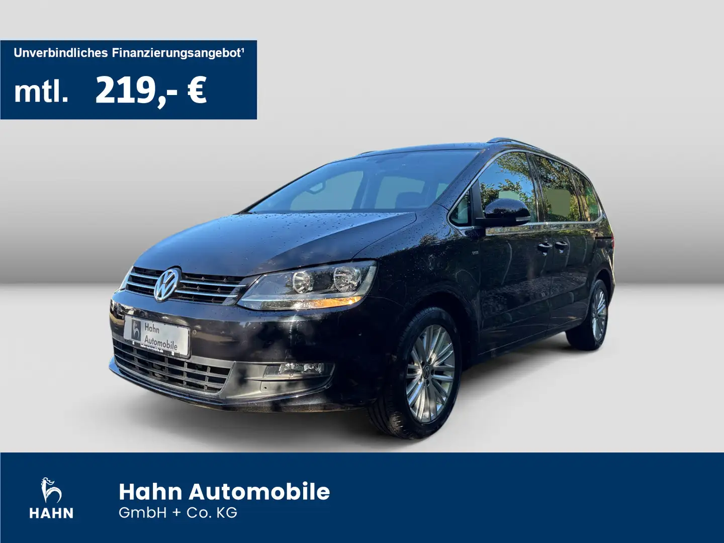 Volkswagen Sharan 1.4TSI Cup CAM Navi ParkAssist Dämmglas Schwarz - 1