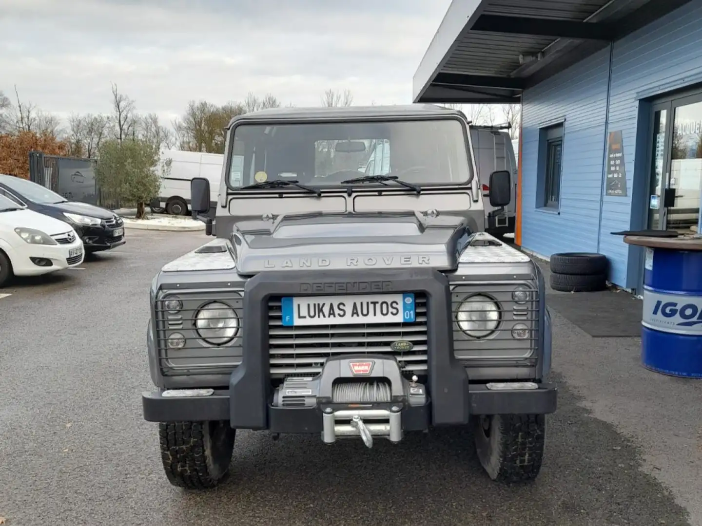 Land Rover Defender 90 II STATION WAGON 90TD Gri - 2