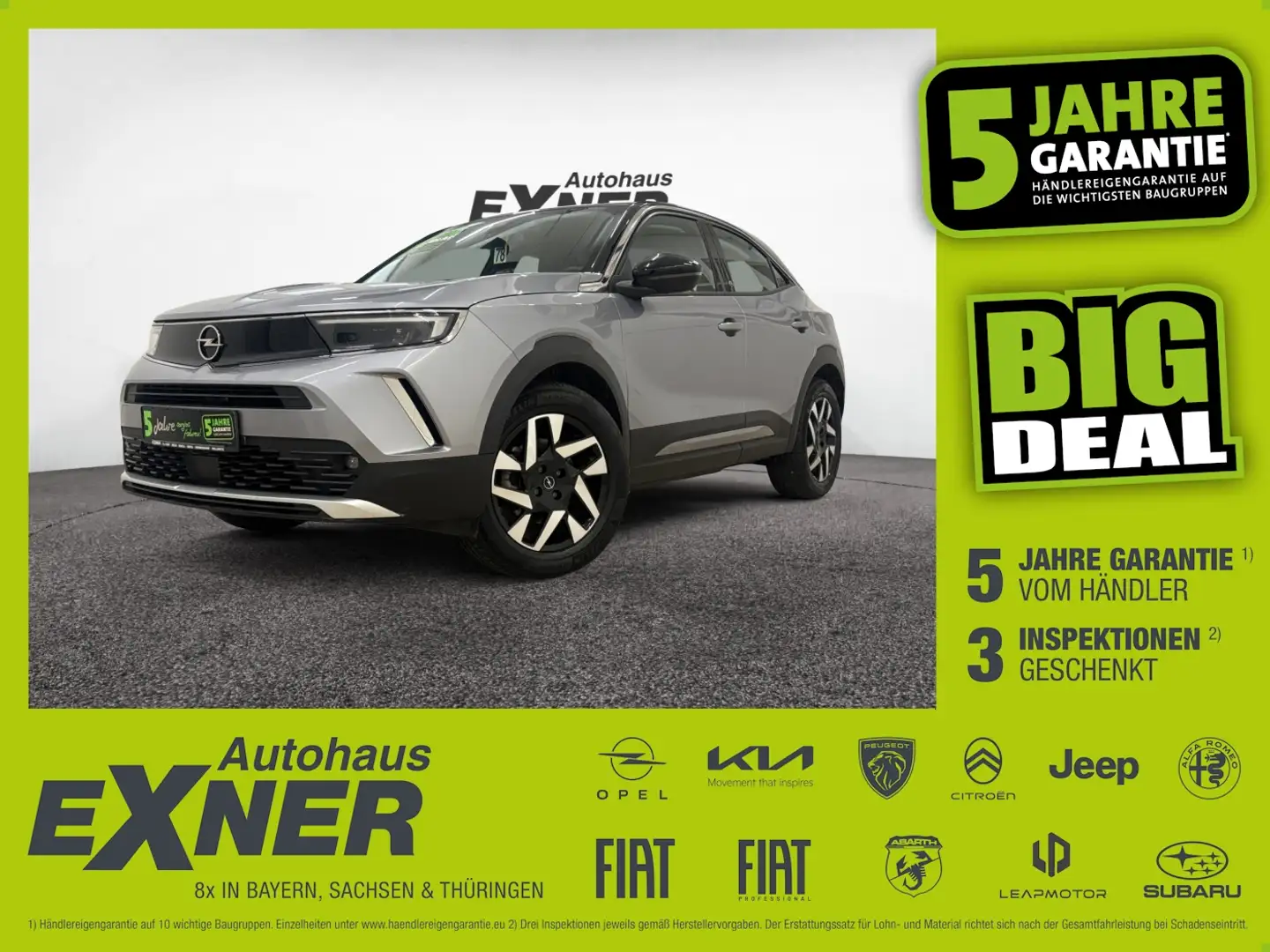 Opel Mokka-E ELEGANCE - 50kWh *11kW On-Board-Charger Grau - 1