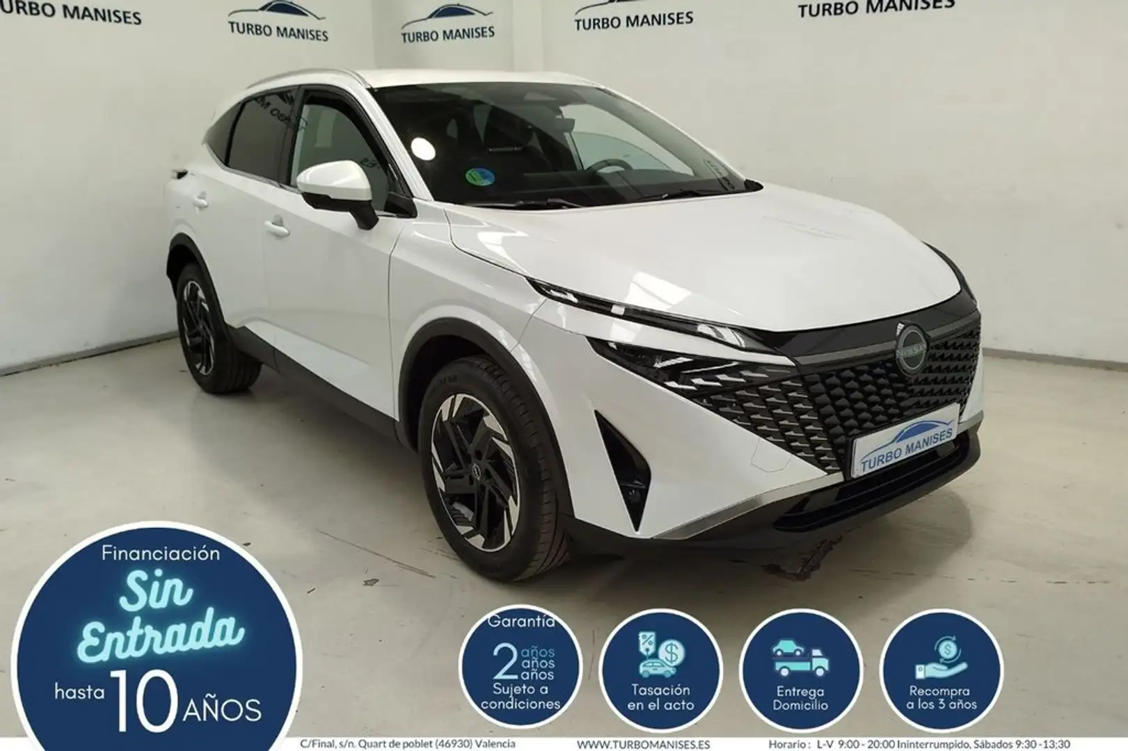 Nissan Qashqai DIG-T 103kW N-Connecta Blanco - 1
