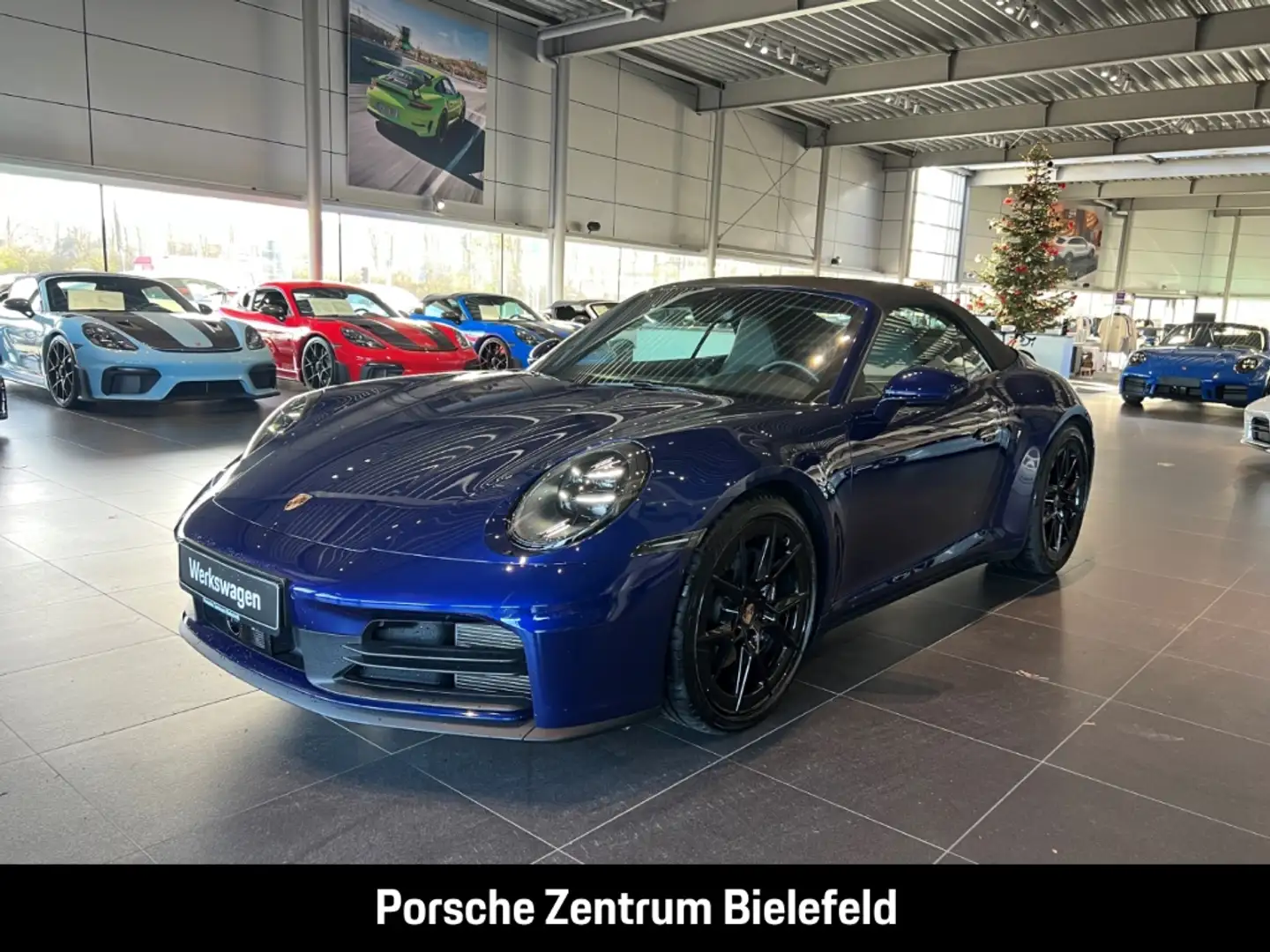 Porsche 992 911 Carrera Cabriolet InnoDrive Sportabgas Blau - 1