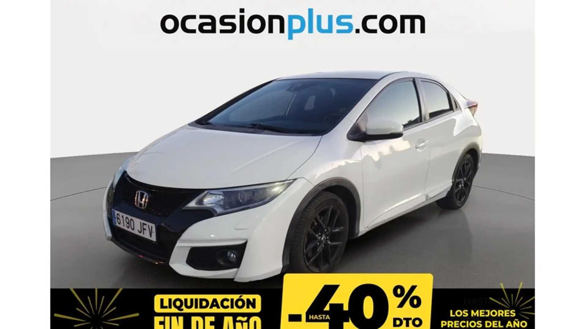 Honda Civic 1.6 i-DTEC Sport Blanc - 1