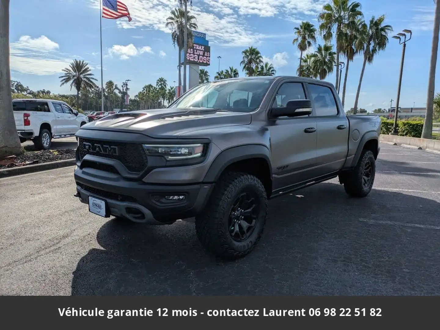 Dodge RAM TRX 702ch Crew Cab 4x4 Tout compris hors homologation 4500e Gris - 1