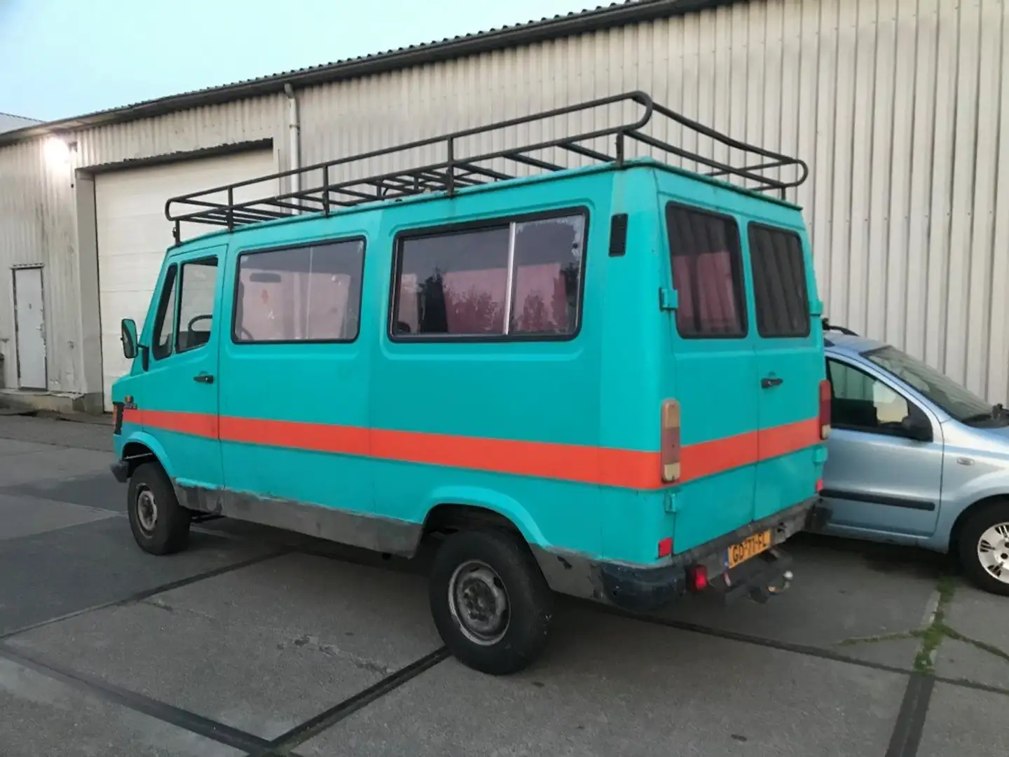 Mercedes-Benz Sprinter 207D, Busje belastingvrij. Groen - 2