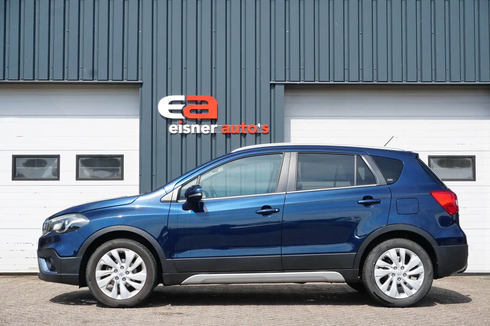 Suzuki S-Cross 1.4 Boosterjet Exclusive 141PK | TREKHAAK | CARPLA Blauw - 2