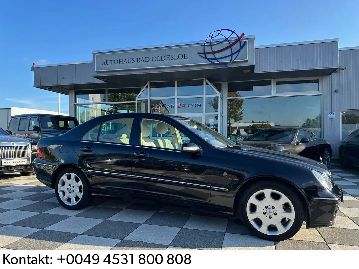 Mercedes-Benz C 280 + Tempomat + Automatik + Klima + Negro - 1