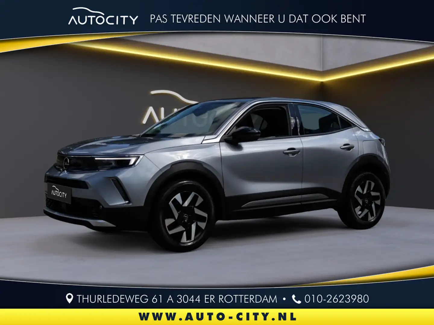 Opel Mokka Mokka 1.2 Turbo Business Elegance | Carplay | Crui Grijs - 1