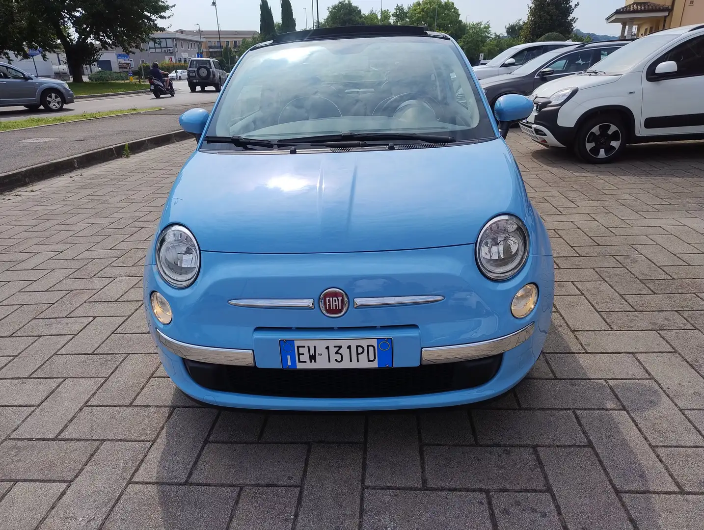 Fiat 500C 1.2 Lounge 69cv E6 Prop.UNICA Blu/Azzurro - 2