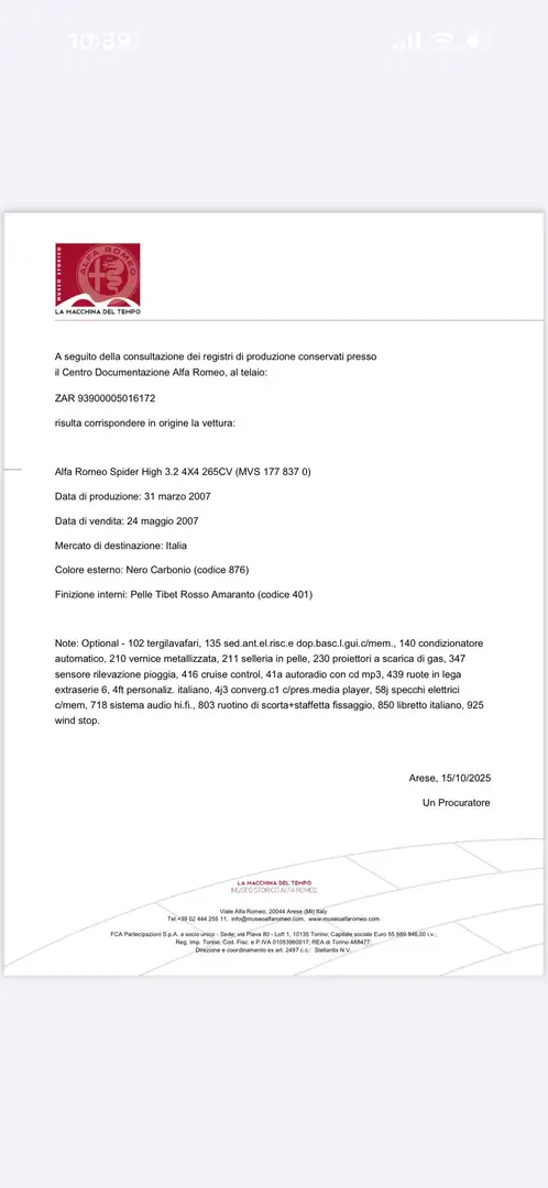 Alfa Romeo Spider 3.2 V6 Exclusive Q4 260cv - 1
