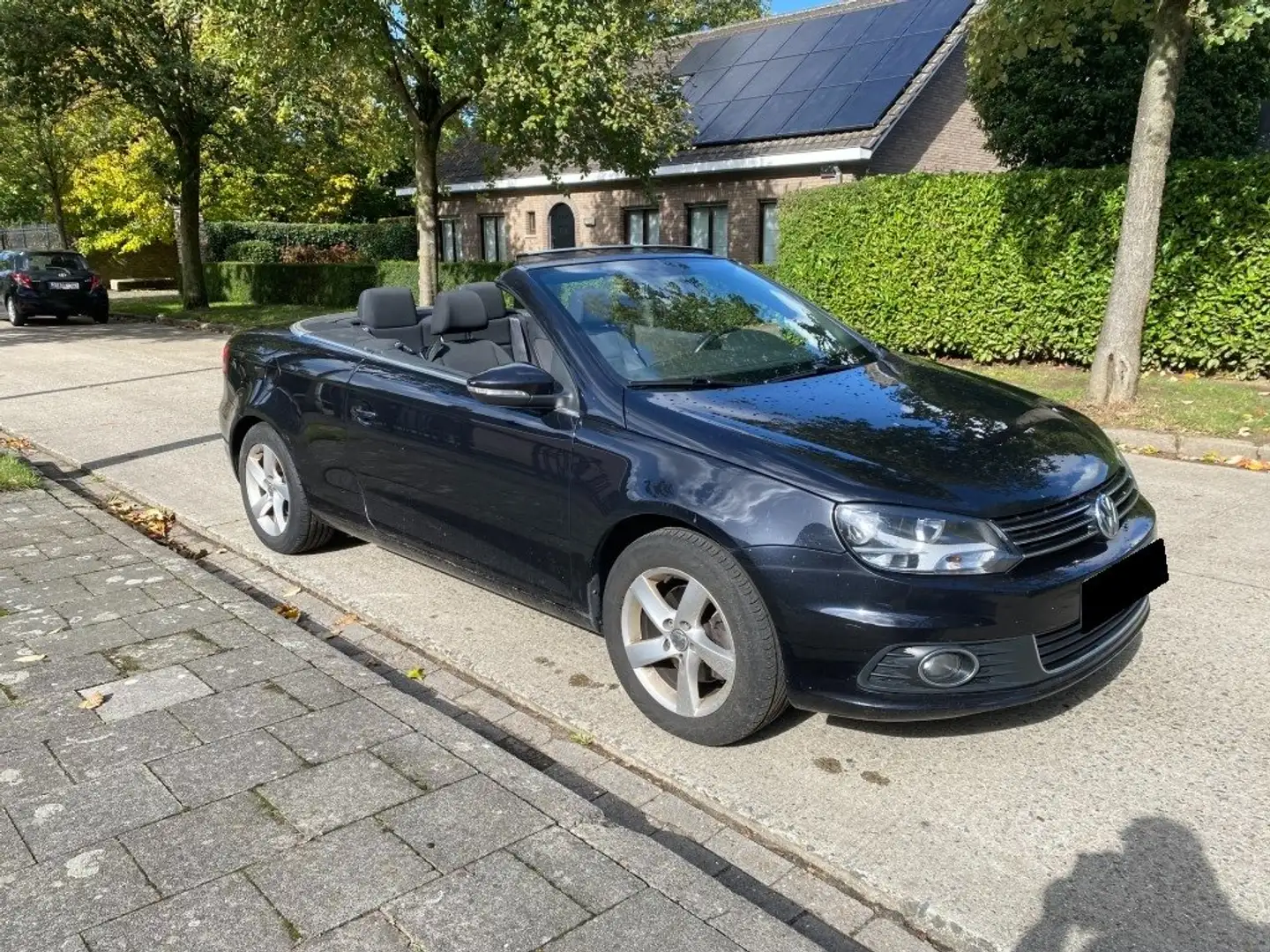 Volkswagen Eos Eos Benzine - Cabrio - Gekeurd Noir - 1