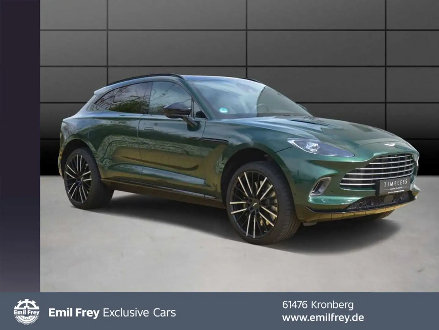 Aston Martin DBX Sonderlackierung *AHK*SHZ* Grün - 1